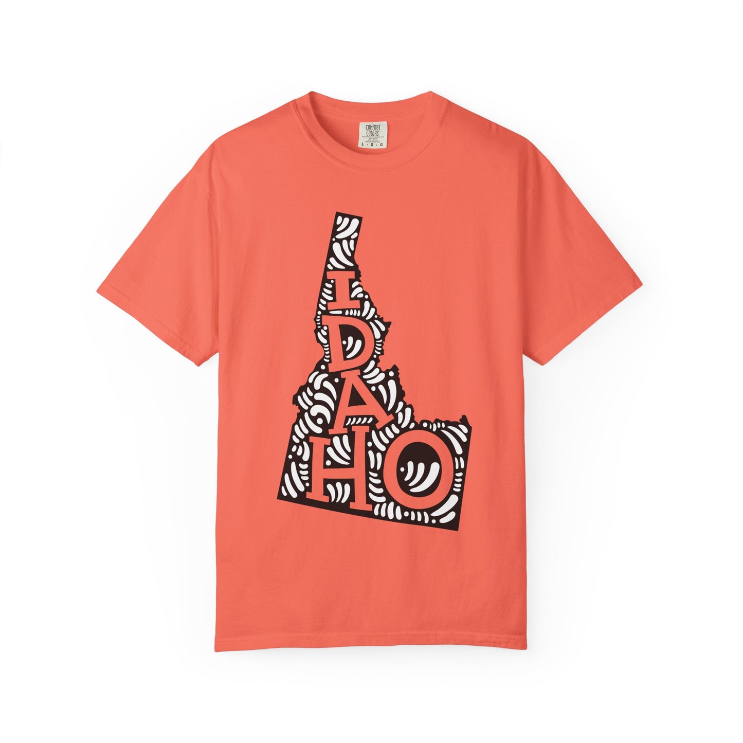 Idaho "Woodcut Series" T-Shirt - 14 Colors in 7 Sizes Available!