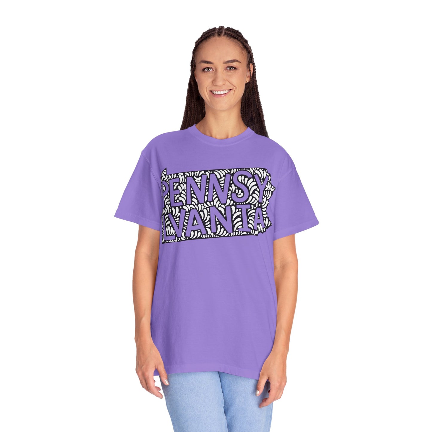 Pennsylvania "Woodcut Series" T-Shirt - 14 Colors in 7 Sizes Available!
