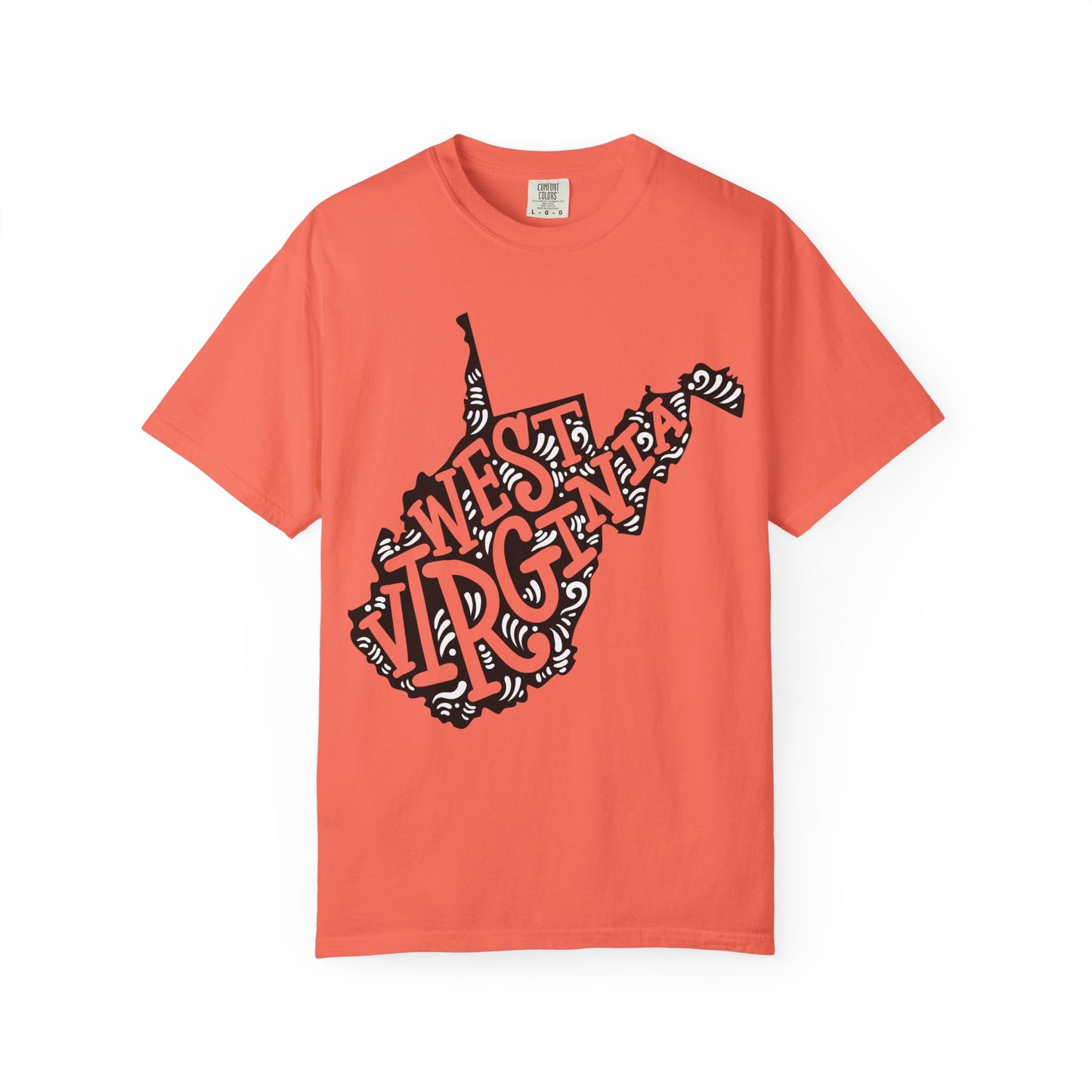 West Virginia "Woodcut Series" T-Shirt - 14 Colors in 7 Sizes Available!