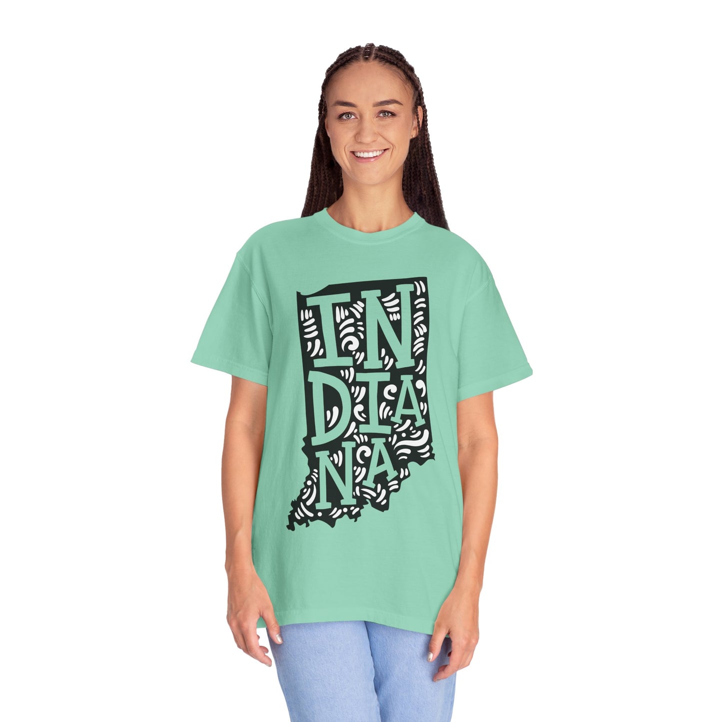 Indiana "Woodcut Series" T-Shirt - 14 Colors in 7 Sizes Available!