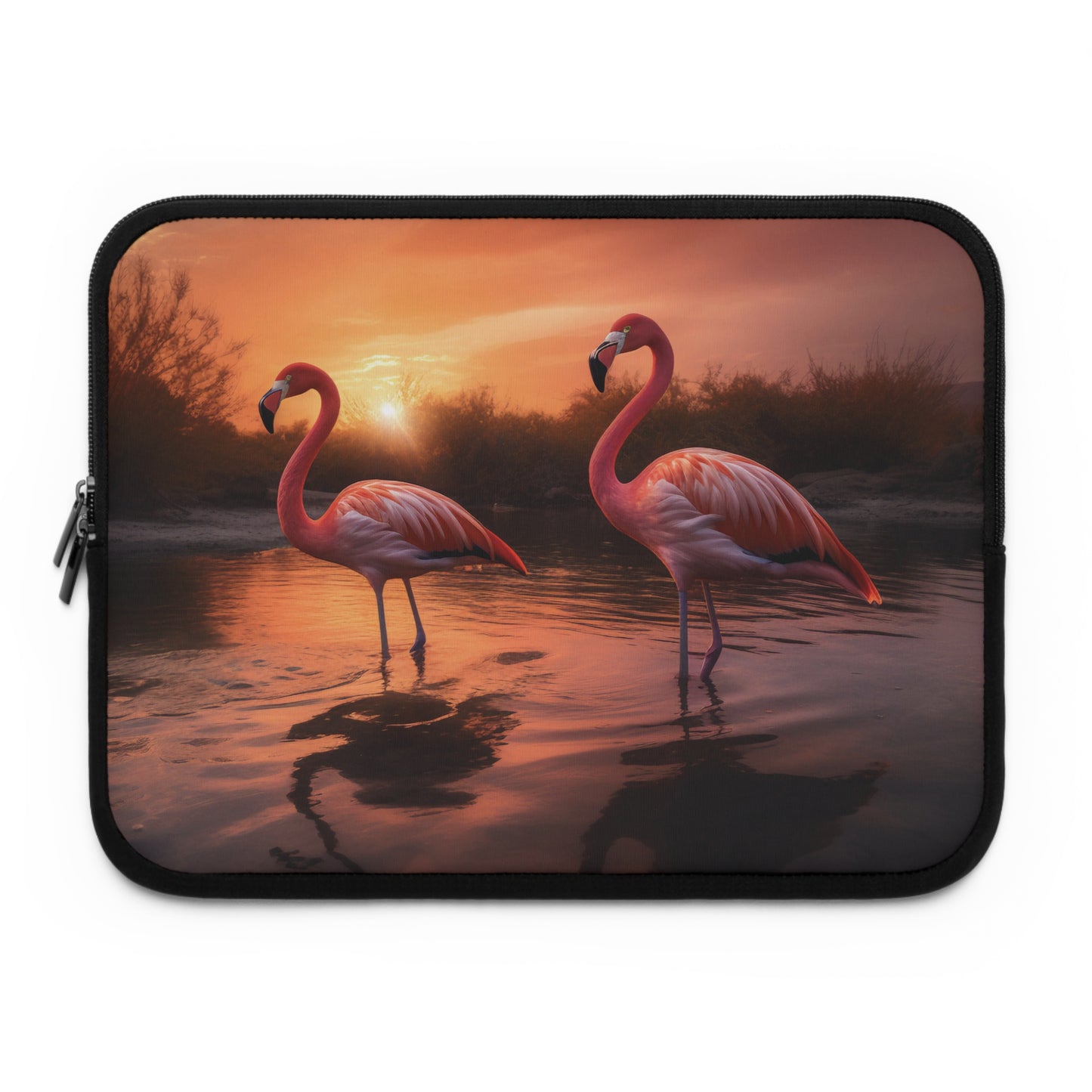 Two Flamingos Laptop Sleeve - Available in 5 Sizes!