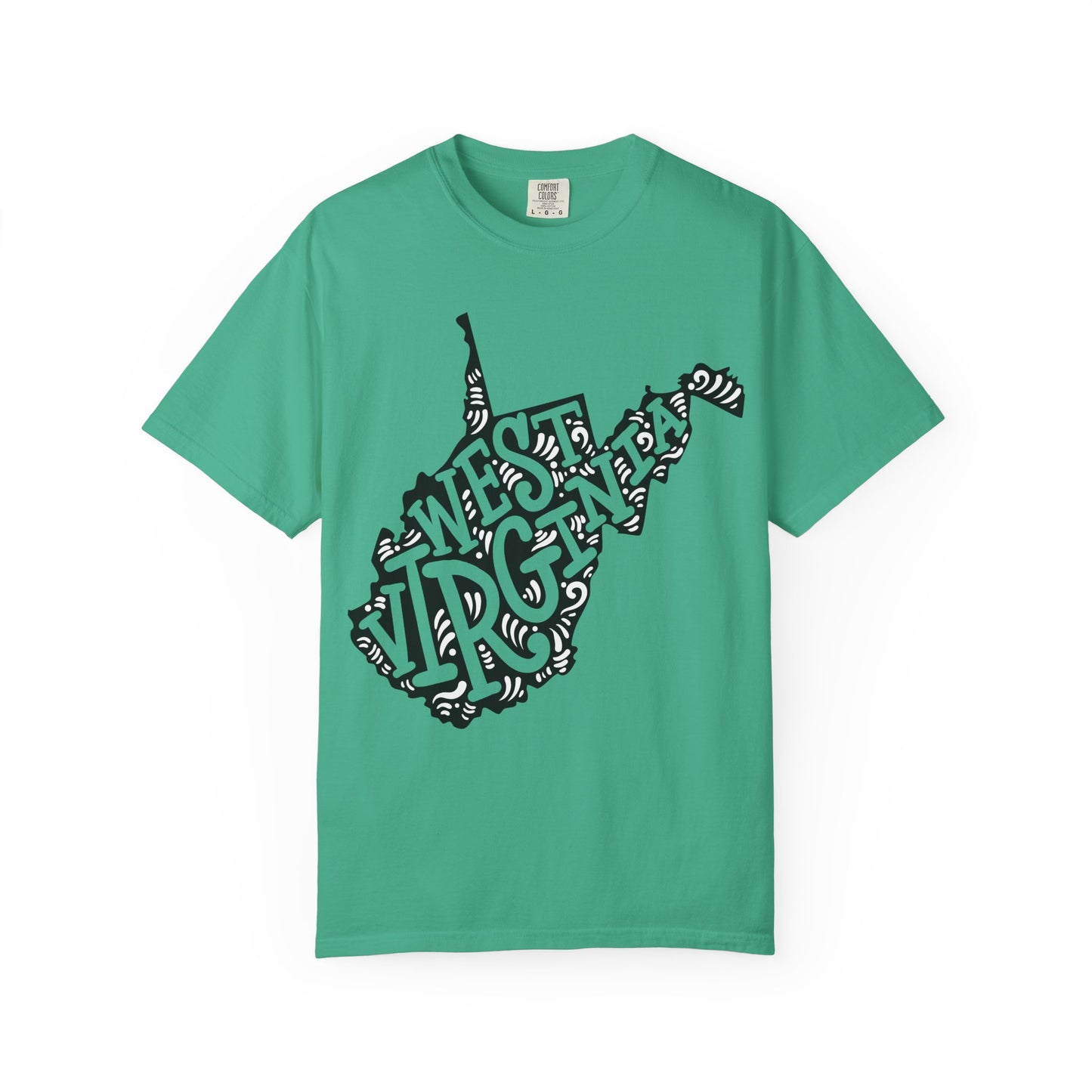 West Virginia "Woodcut Series" T-Shirt - 14 Colors in 7 Sizes Available!
