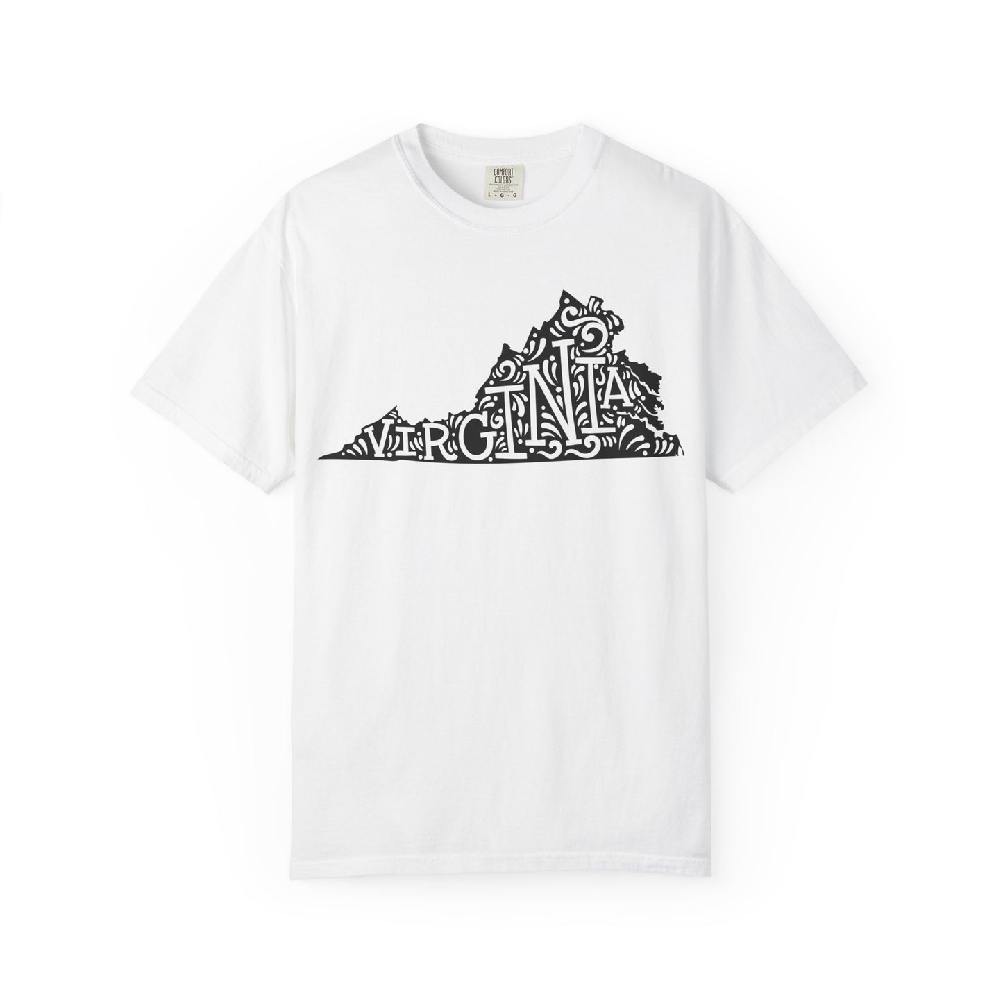 Virginia "Woodcut Series" T-Shirt - 14 Colors in 7 Sizes Available!