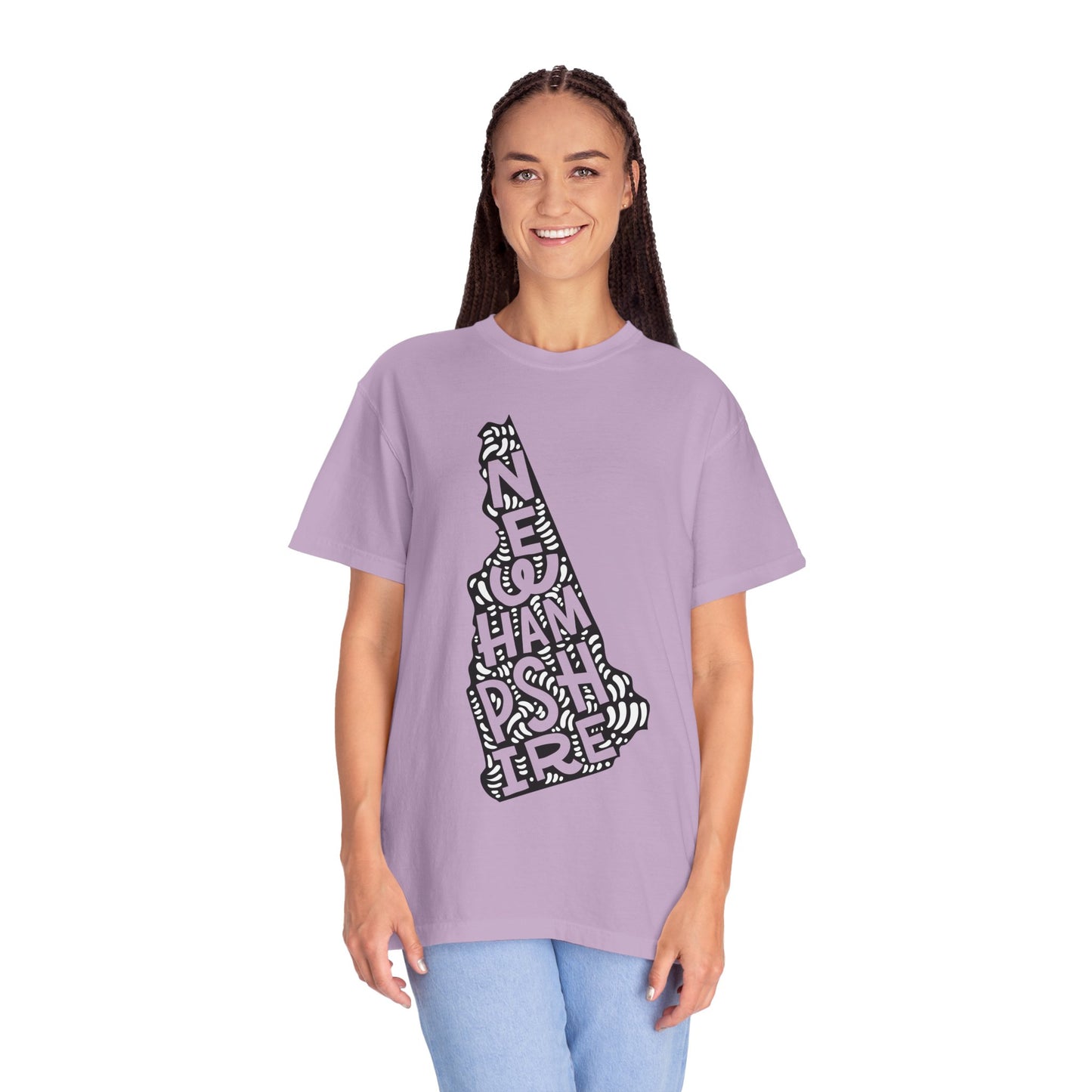 New Hampshire "Woodcut Series" T-Shirt - 14 Colors in 7 Sizes Available!