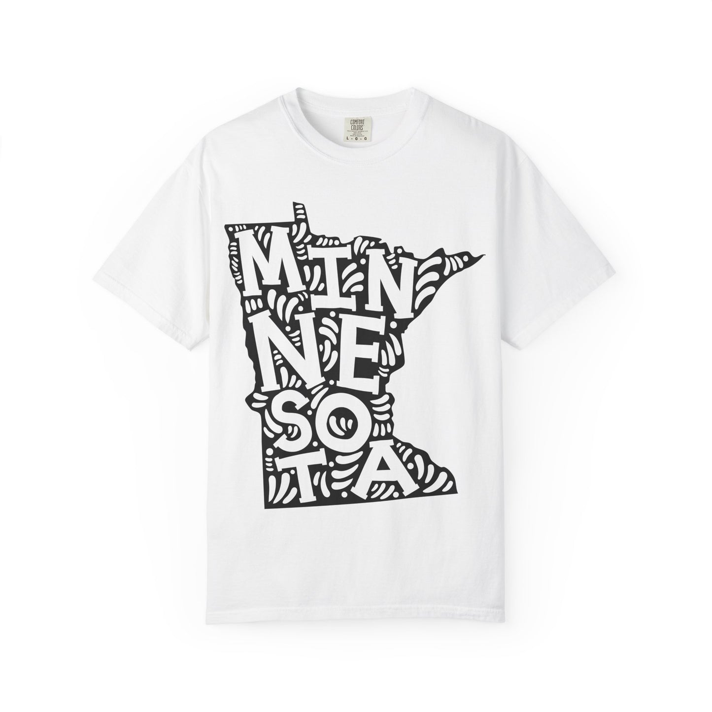 Minnesota "Woodcut Series" T-Shirt - 14 Colors in 7 Sizes Available!