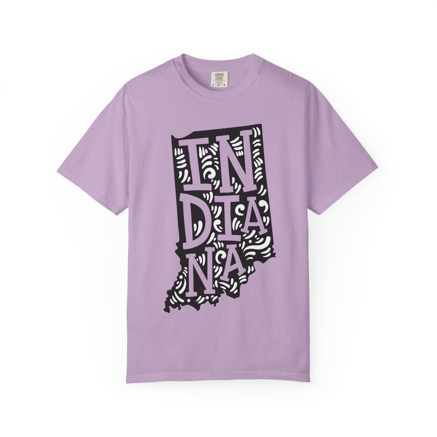 Indiana "Woodcut Series" T-Shirt - 14 Colors in 7 Sizes Available!