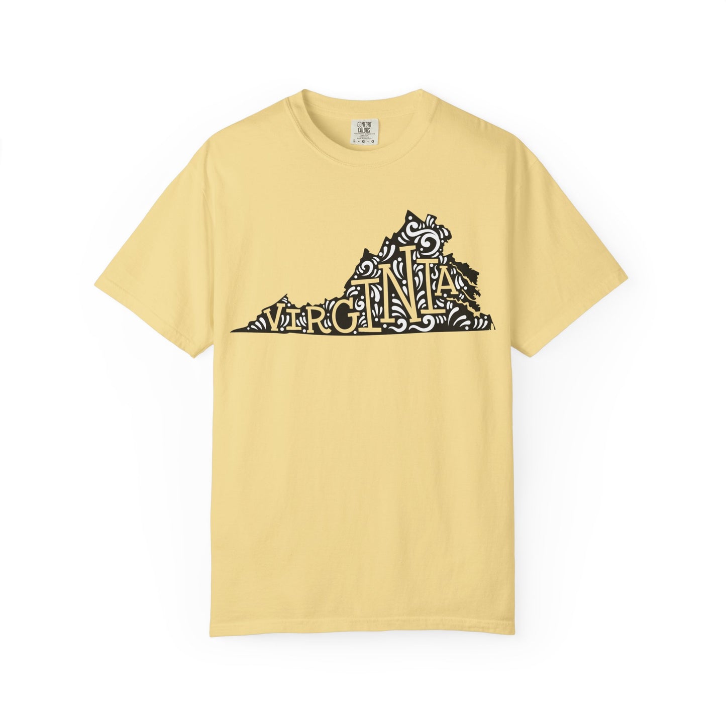 Virginia "Woodcut Series" T-Shirt - 14 Colors in 7 Sizes Available!