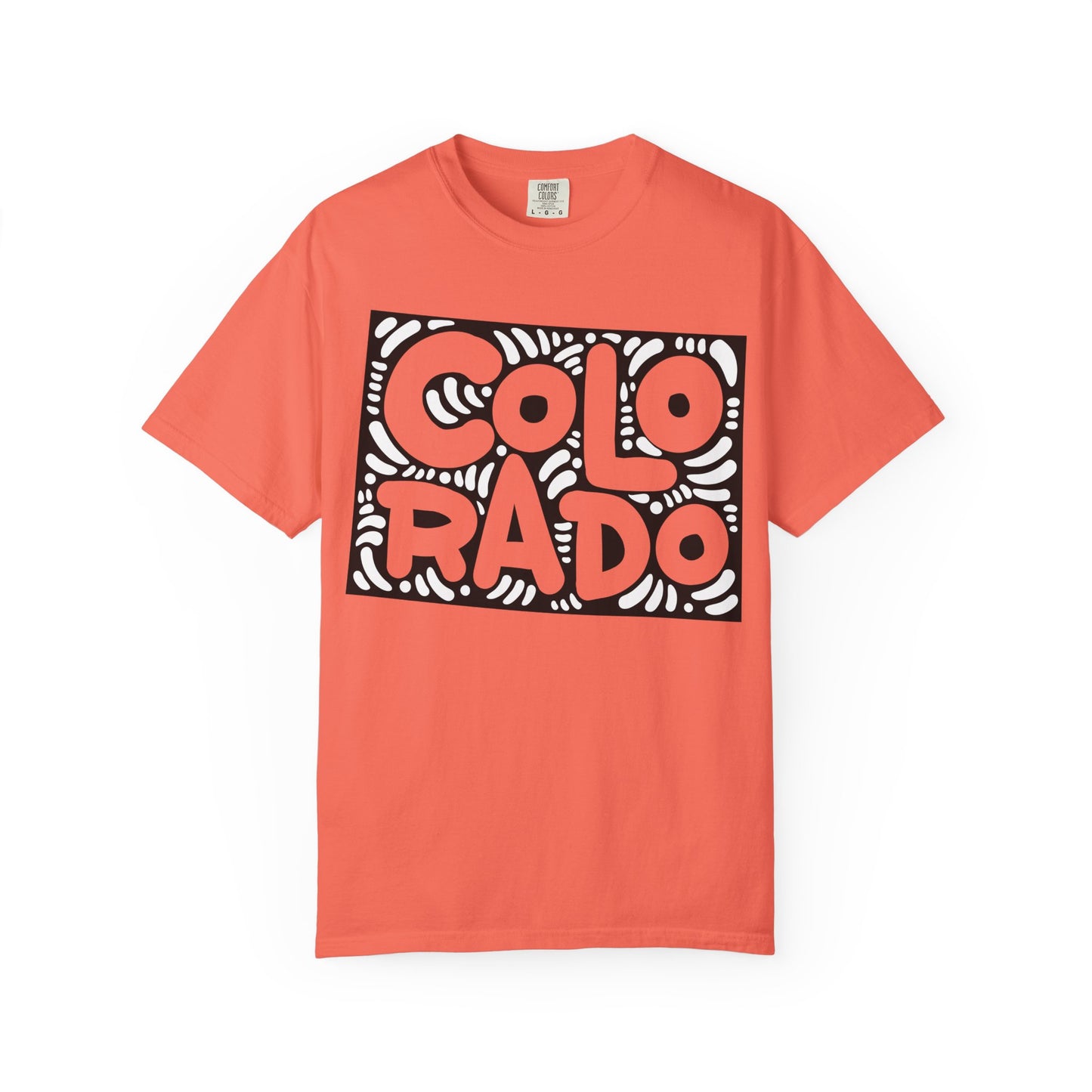 Colorado "Woodcut Series" T-Shirt - 14 Colors in 7 Sizes Available!