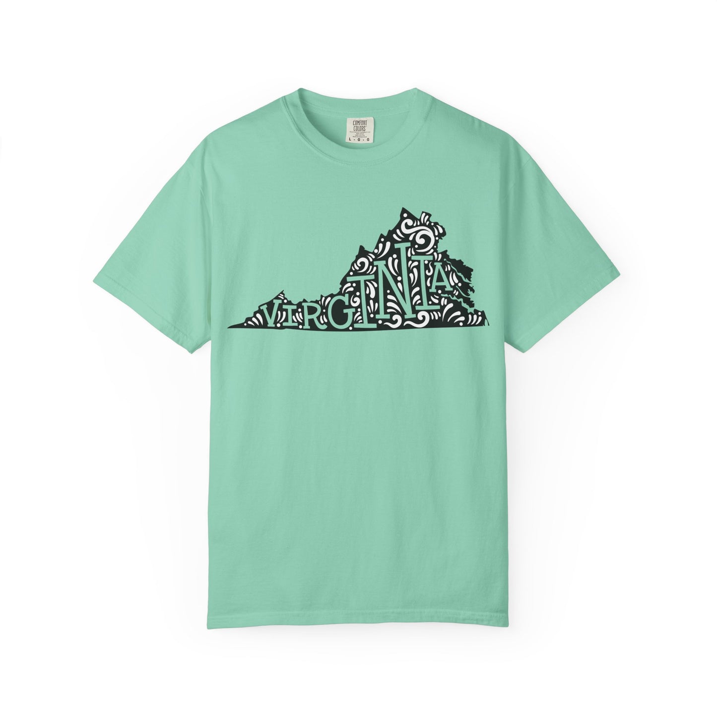 Virginia "Woodcut Series" T-Shirt - 14 Colors in 7 Sizes Available!