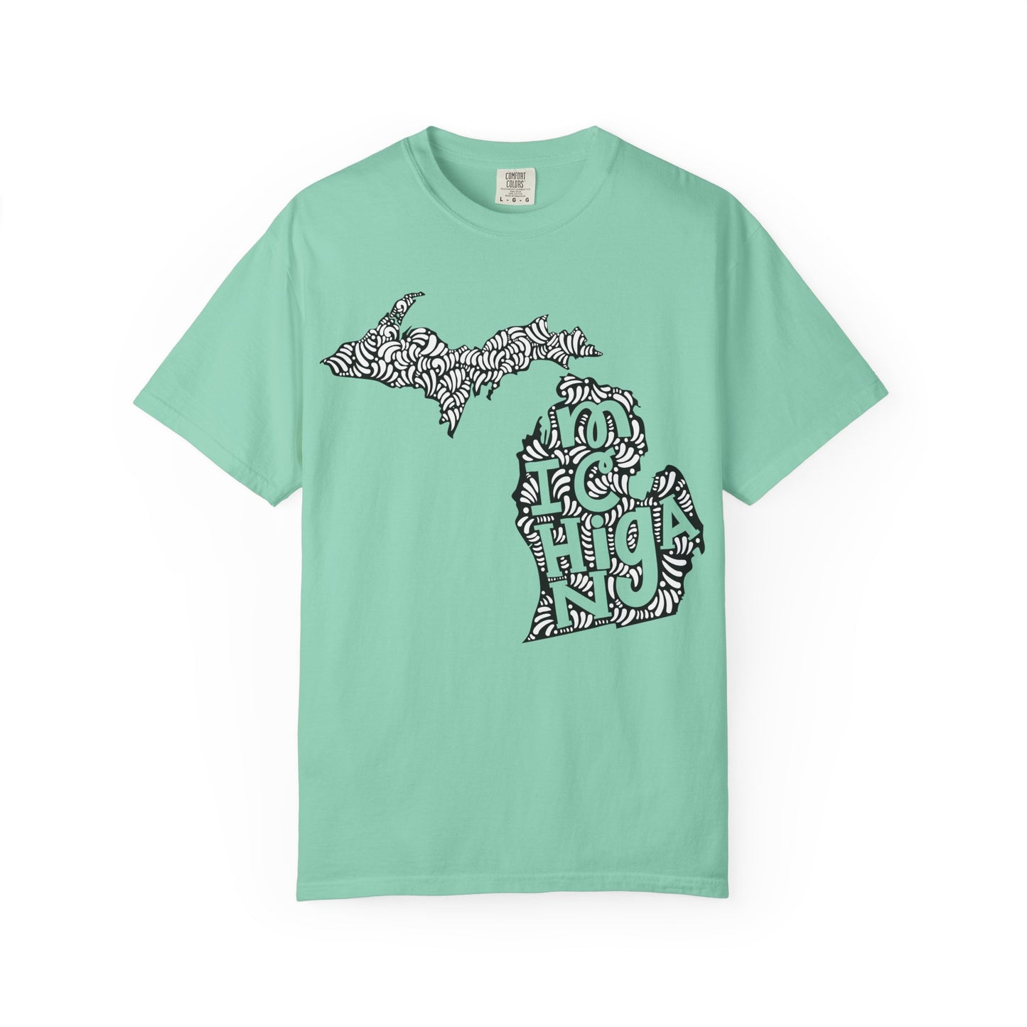 Michigan "Woodcut Series" T-Shirt - 14 Colors in 7 Sizes Available!