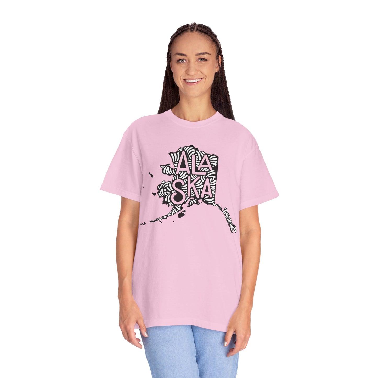 Alaska "Woodcut Series" T-Shirt - 14 Colors in 7 Sizes Available!