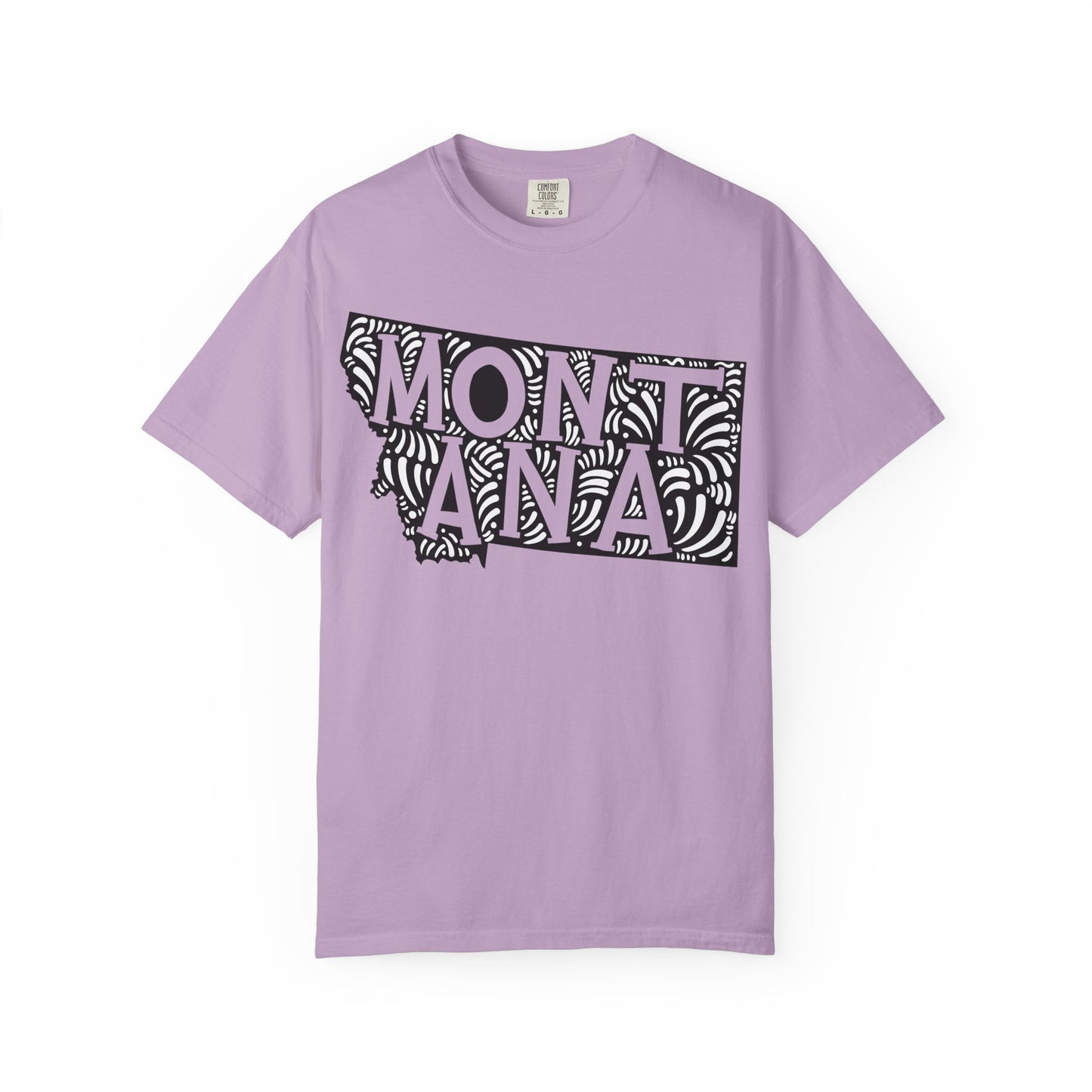 Montana "Woodcut Series" T-Shirt - 14 Colors in 7 Sizes Available!