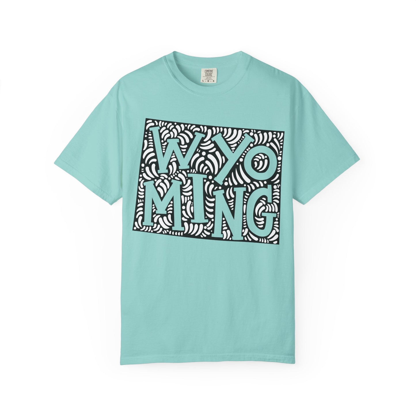 Wyoming "Woodcut Series" T-Shirt - 14 Colors in 7 Sizes Available!