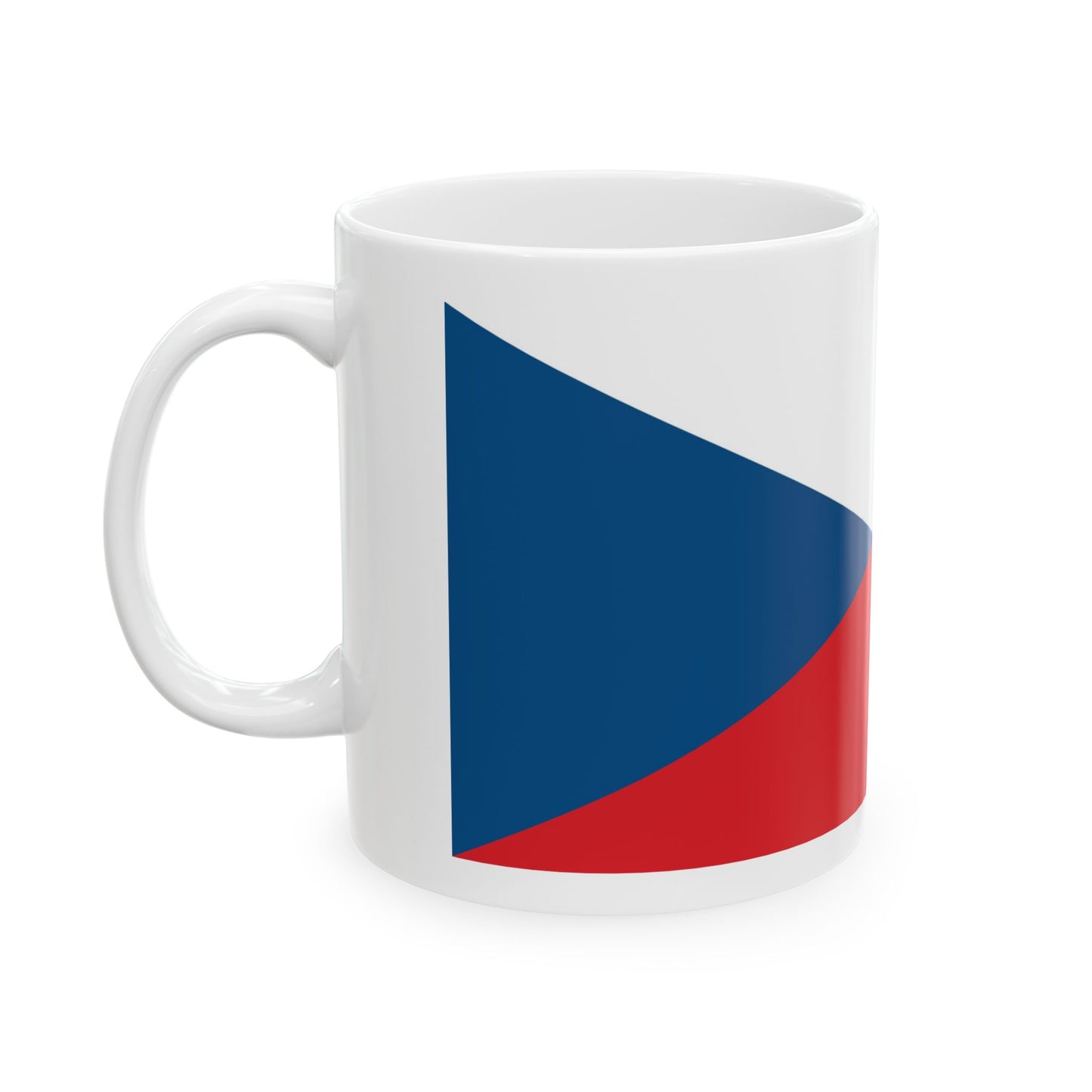 Czech Republic Flag Ceramic Mug - Available in 11oz & 15oz