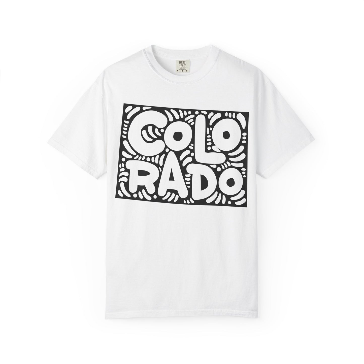 Colorado "Woodcut Series" T-Shirt - 14 Colors in 7 Sizes Available!