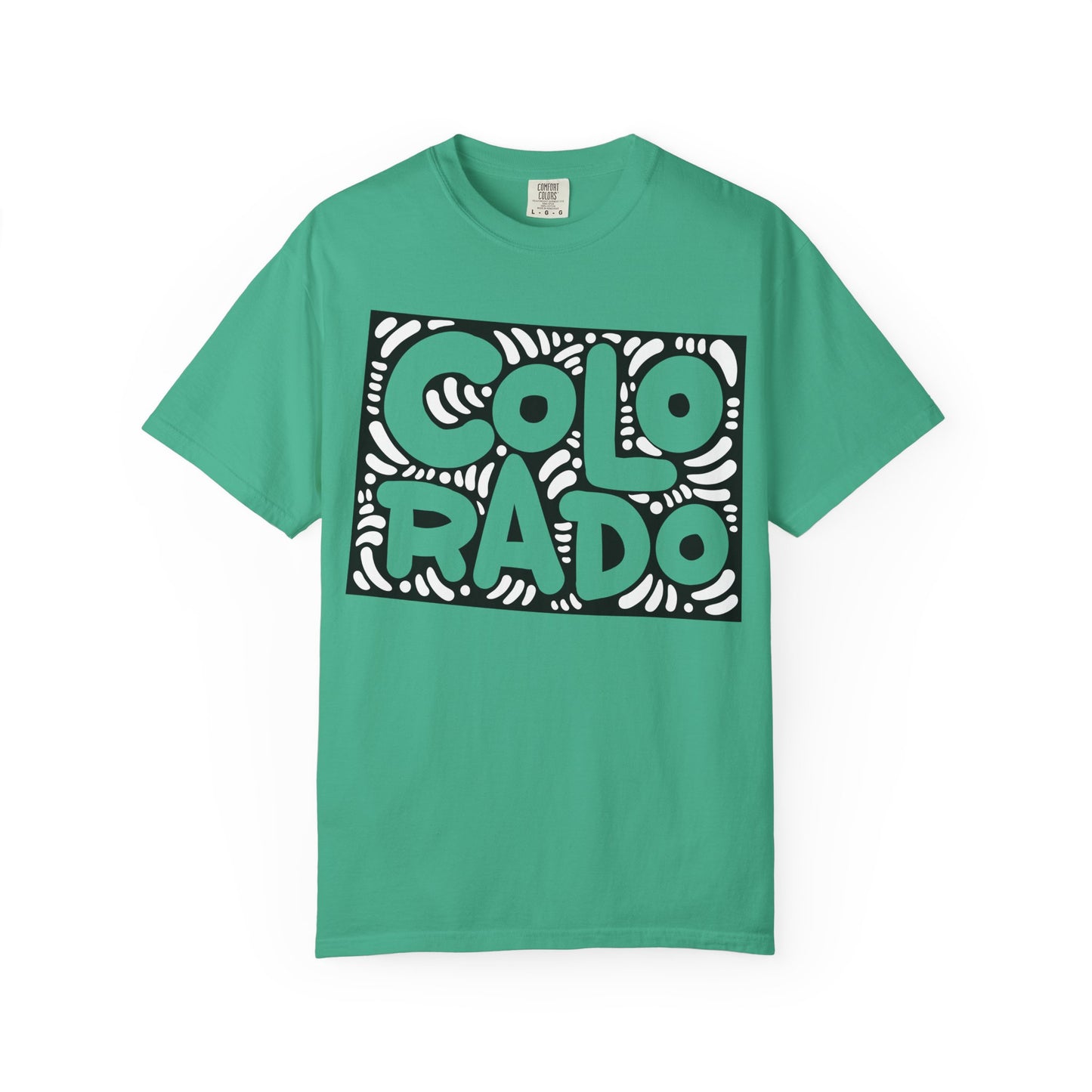 Colorado "Woodcut Series" T-Shirt - 14 Colors in 7 Sizes Available!