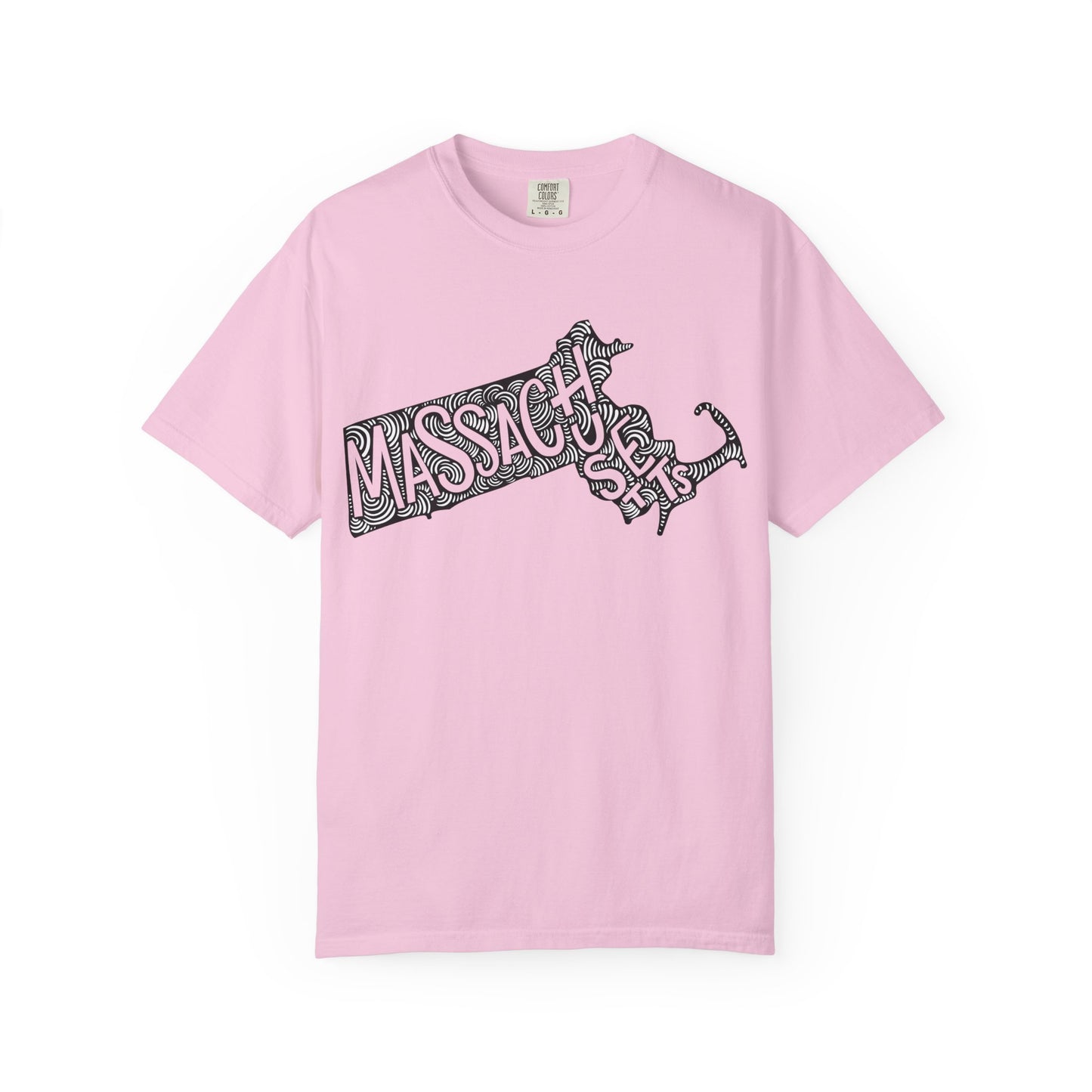 Massachusetts "Woodcut Series" T-Shirt - 14 Colors in 7 Sizes Available!