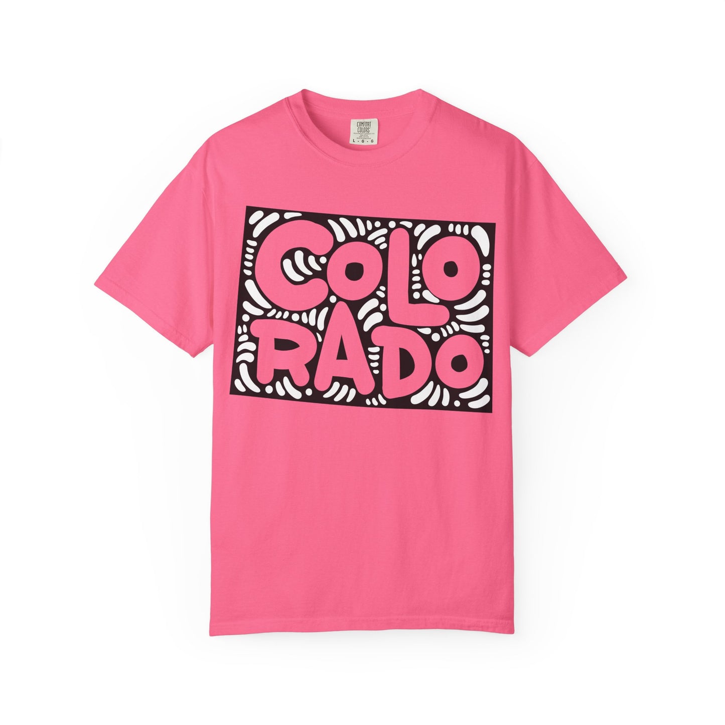 Colorado "Woodcut Series" T-Shirt - 14 Colors in 7 Sizes Available!