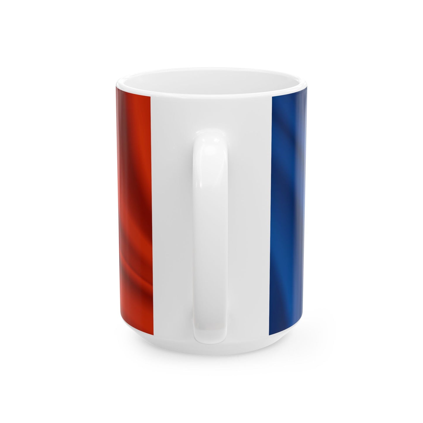 France Waving Flag Ceramic Mug - Available in 11oz & 15oz