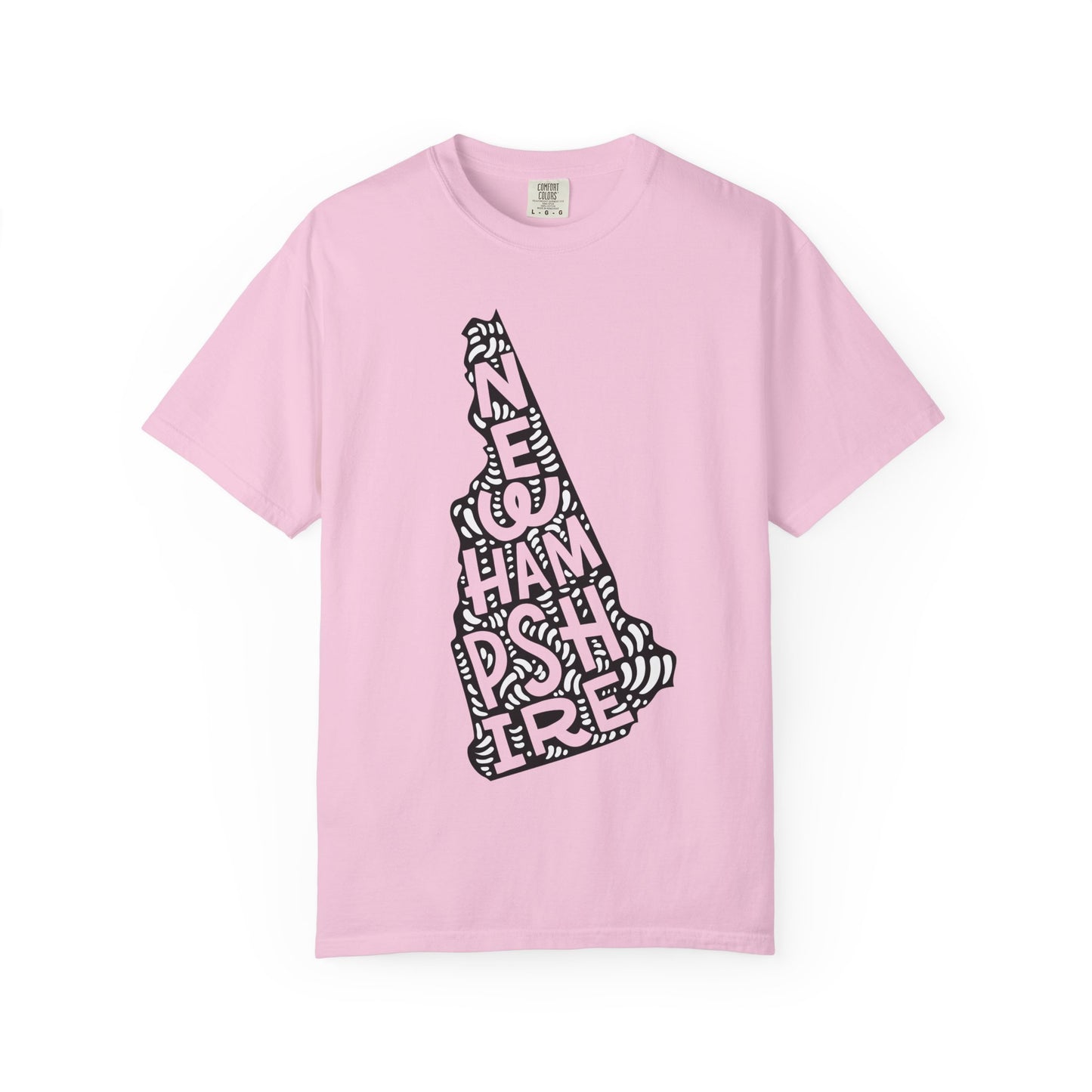 New Hampshire "Woodcut Series" T-Shirt - 14 Colors in 7 Sizes Available!