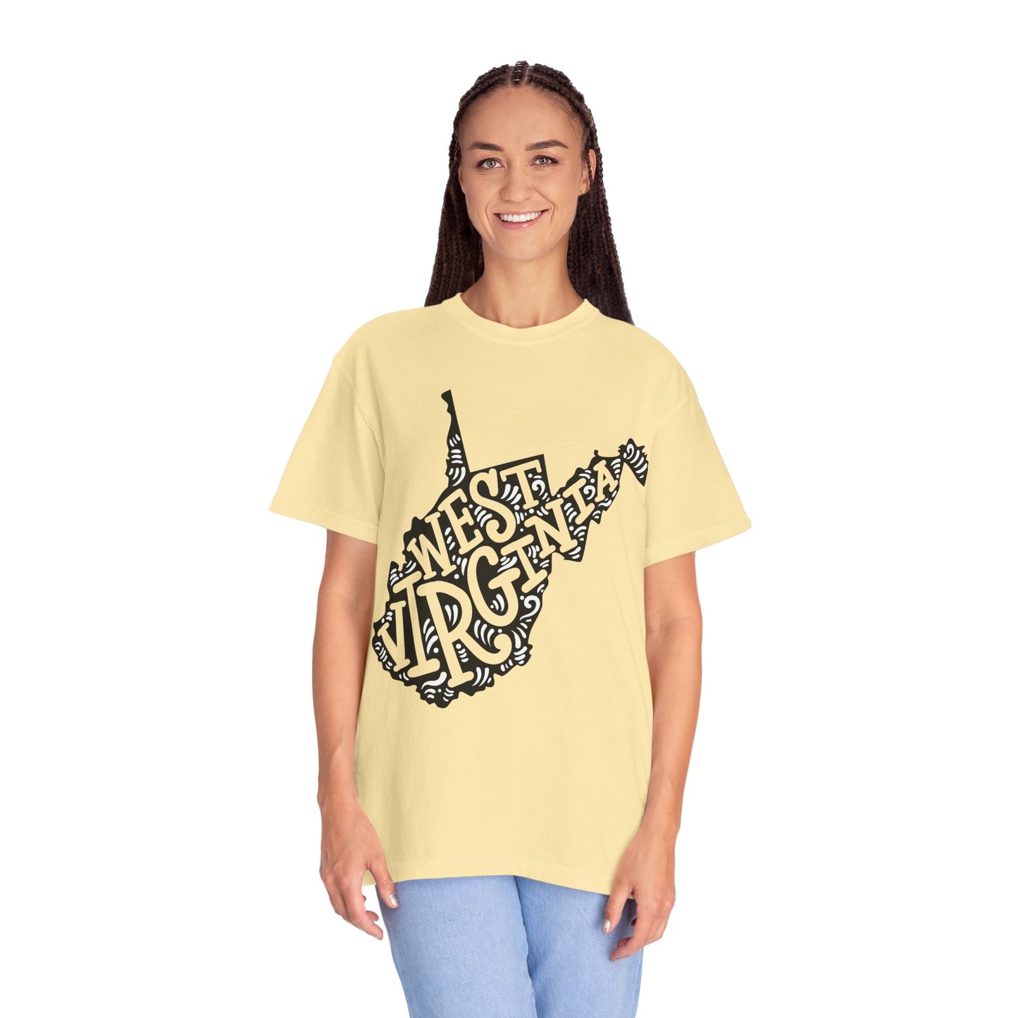 West Virginia "Woodcut Series" T-Shirt - 14 Colors in 7 Sizes Available!