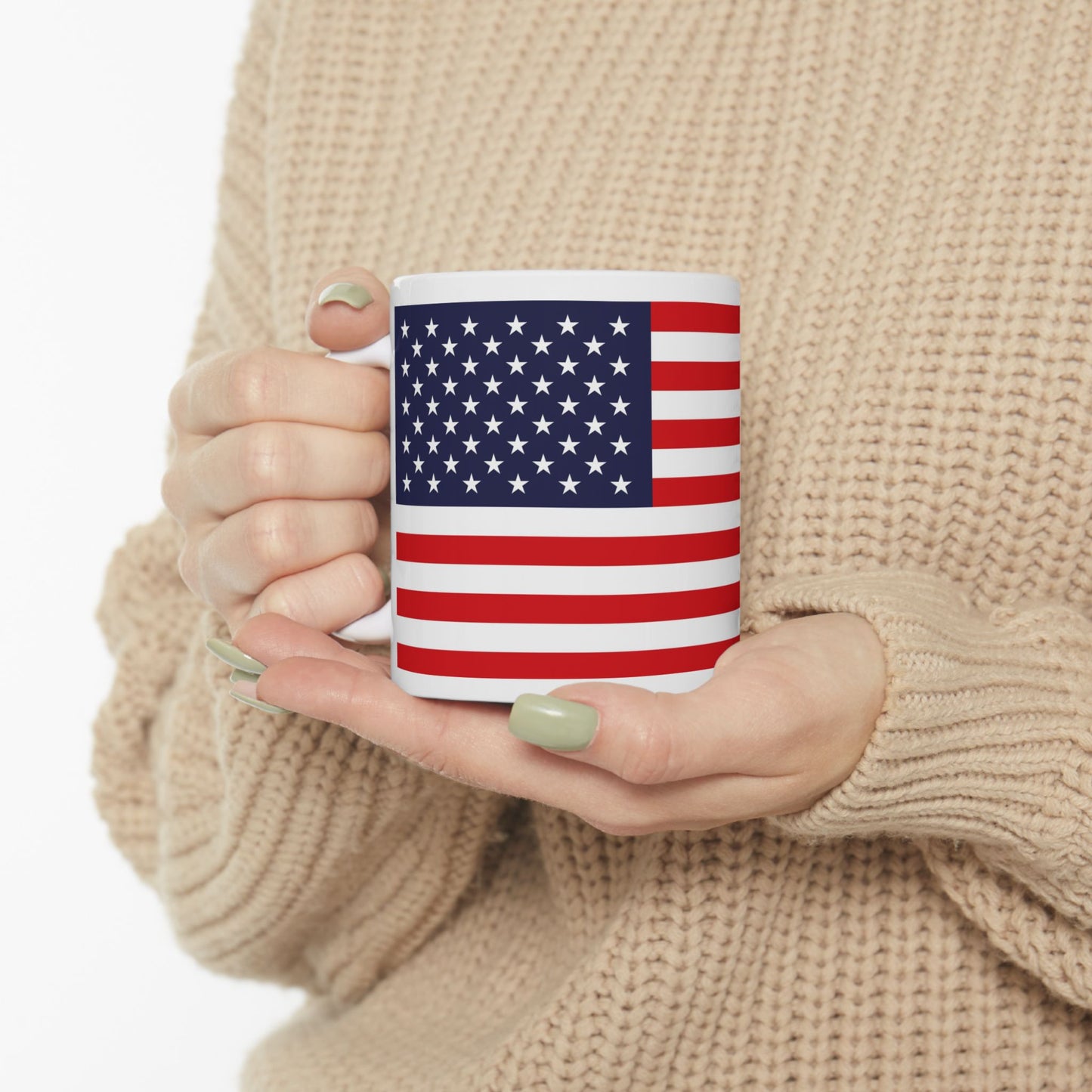United States Flag Ceramic Mug - Available in 11oz & 15oz