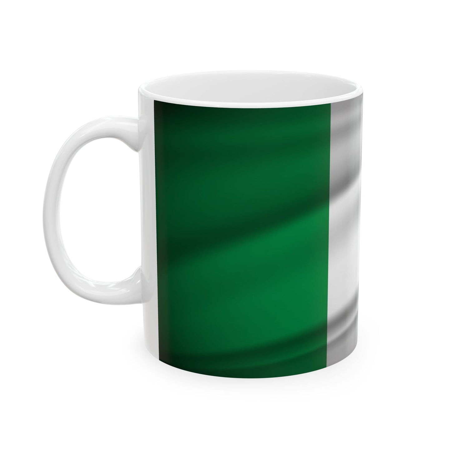 Italy Waving Flag Ceramic Mug - Available in 11oz & 15oz