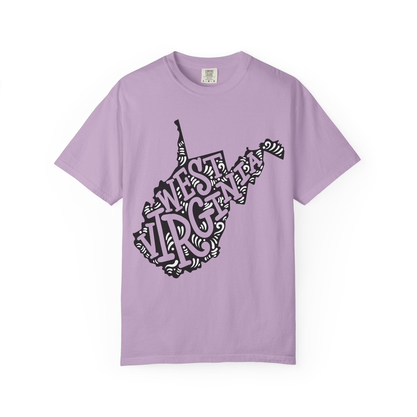 West Virginia "Woodcut Series" T-Shirt - 14 Colors in 7 Sizes Available!