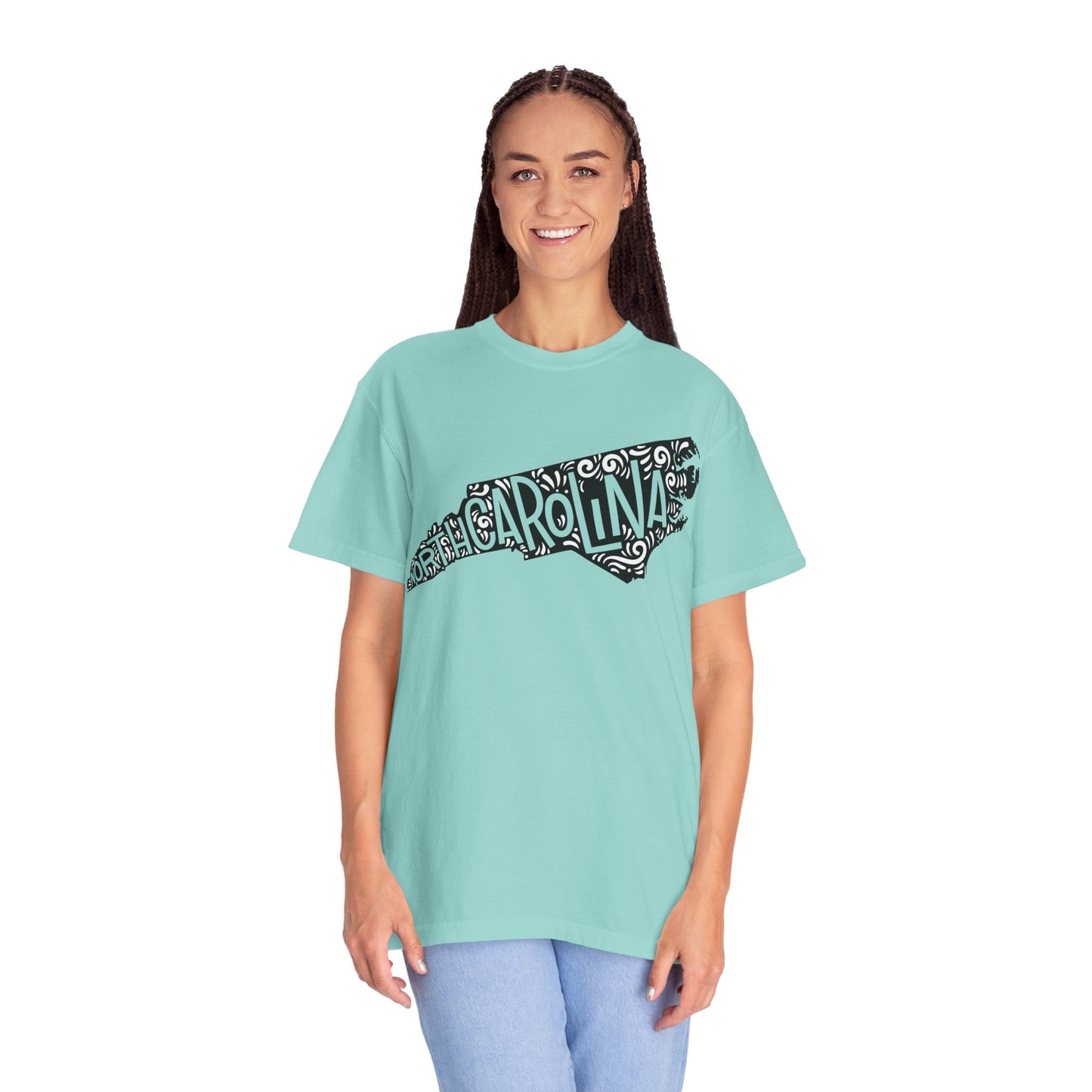 North Carolina "Woodcut Series" T-Shirt - 14 Colors in 7 Sizes Available!