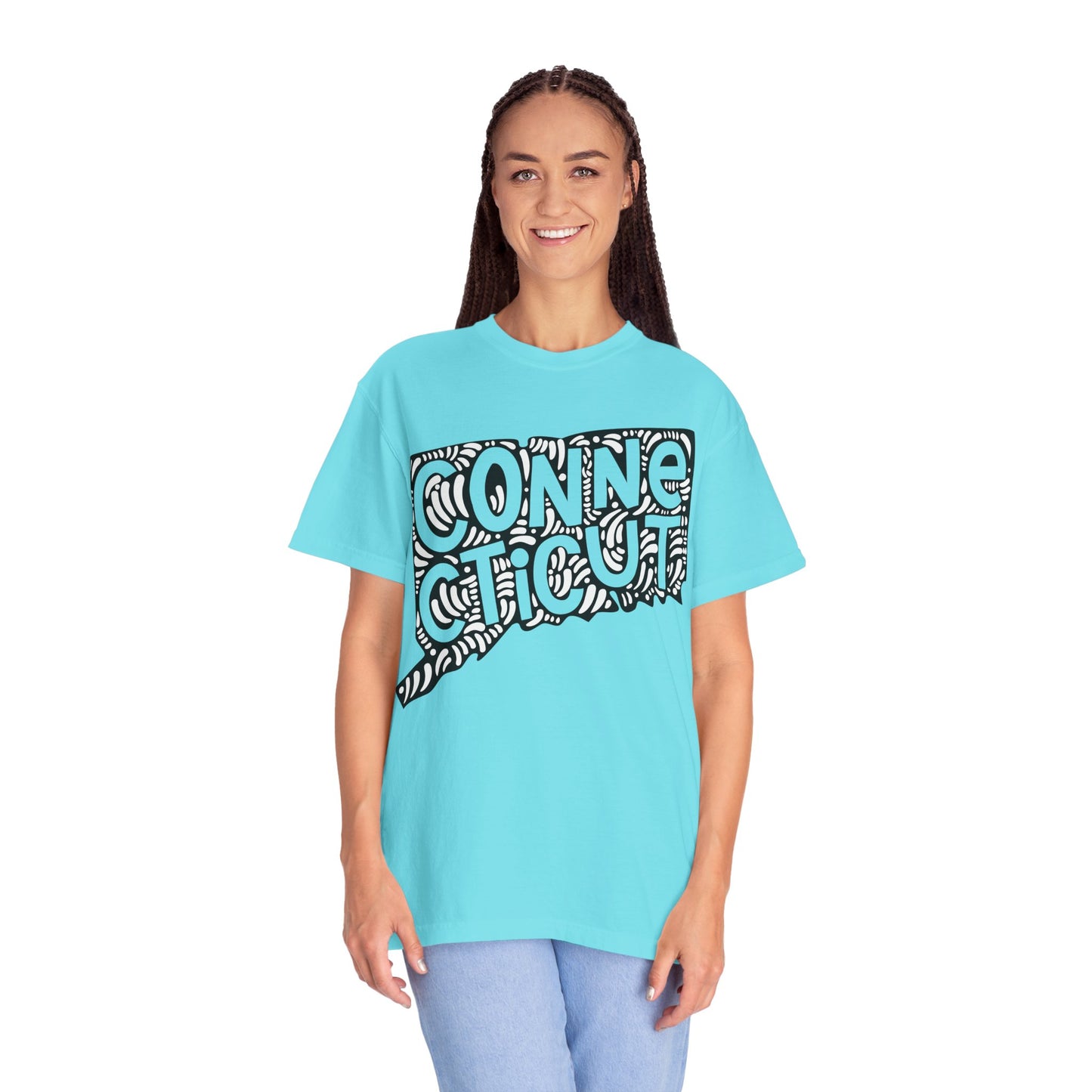 Connecticut "Woodcut Series" T-Shirt - 14 Colors in 7 Sizes Available!