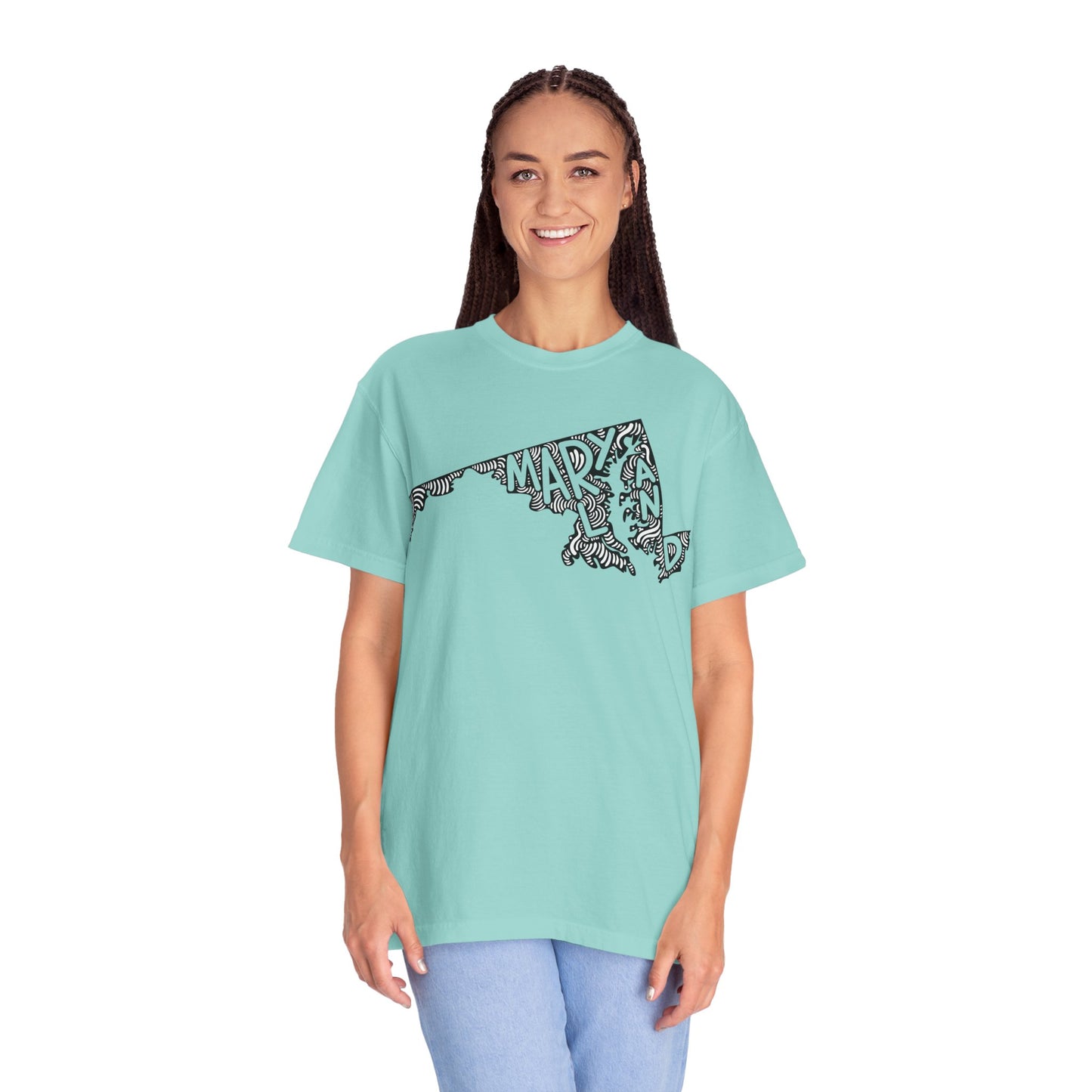 Maryland "Woodcut Series" T-Shirt - 14 Colors in 7 Sizes Available!