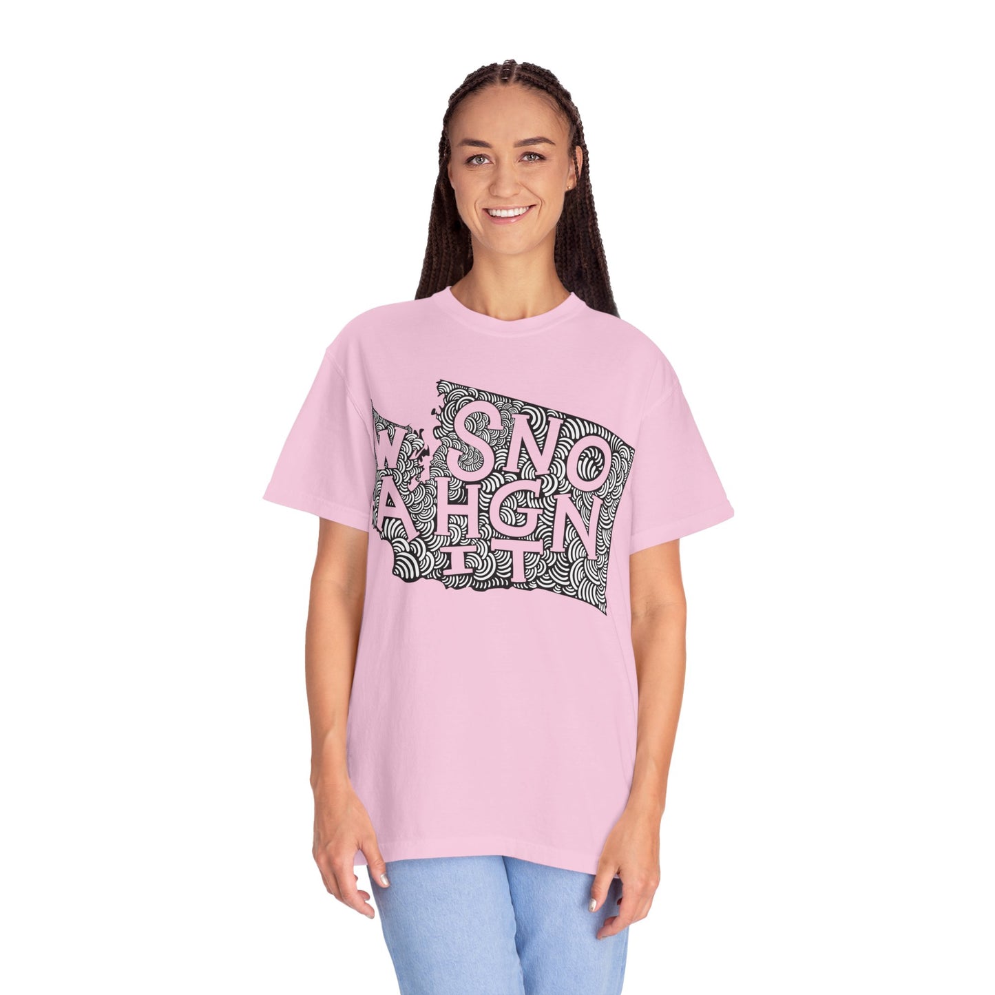 Washington "Woodcut Series" T-Shirt - 14 Colors in 7 Sizes Available!