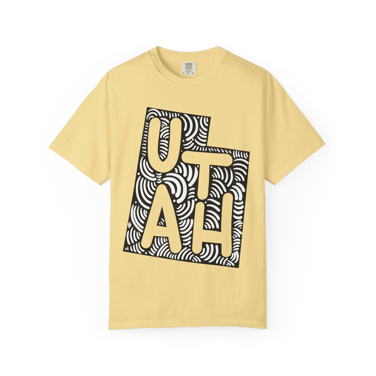 Utah "Woodcut Series" T-Shirt - 14 Colors in 7 Sizes Available!