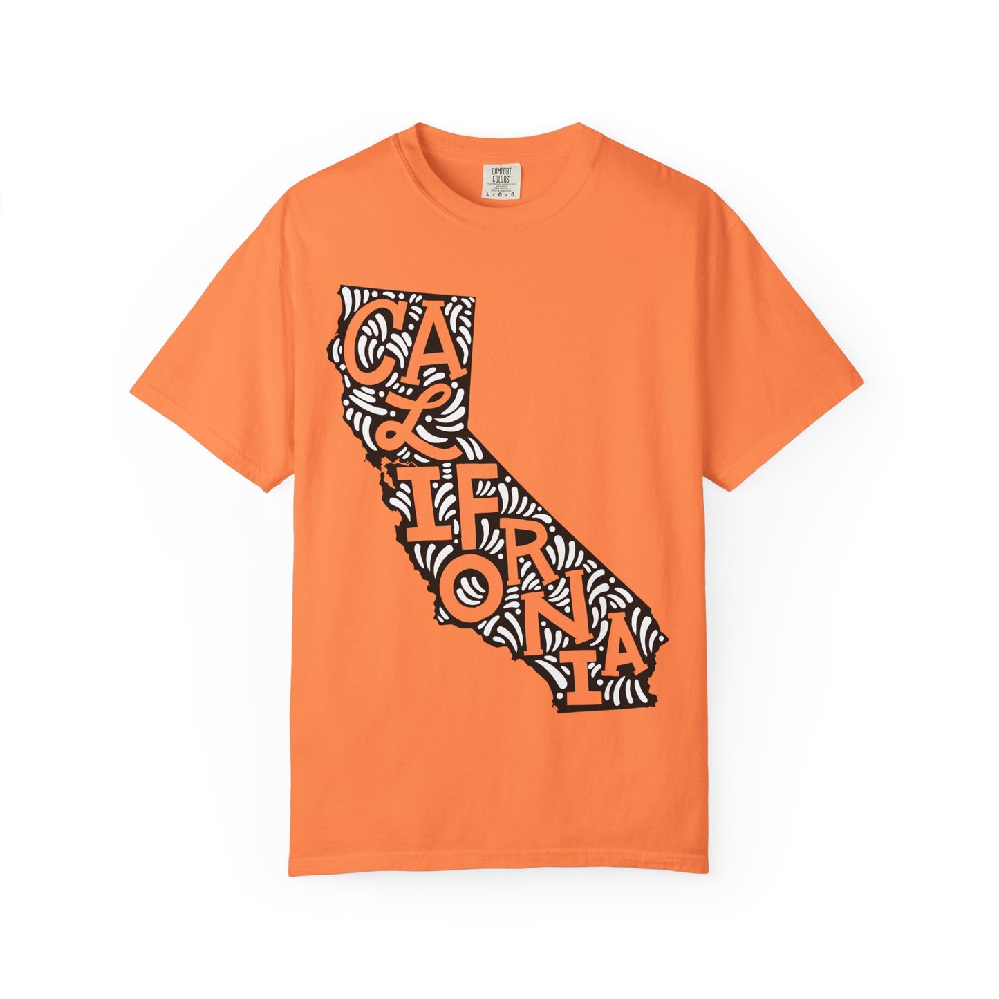 California "Woodcut Series" T-Shirt - 14 Colors in 7 Sizes Available!