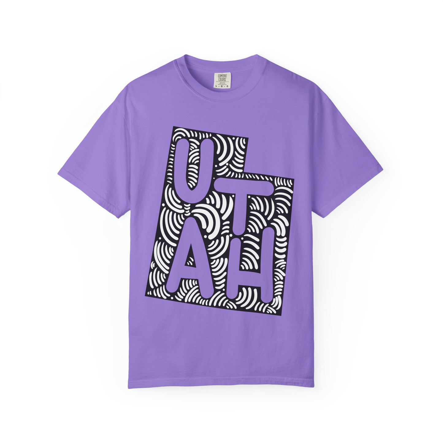 Utah "Woodcut Series" T-Shirt - 14 Colors in 7 Sizes Available!