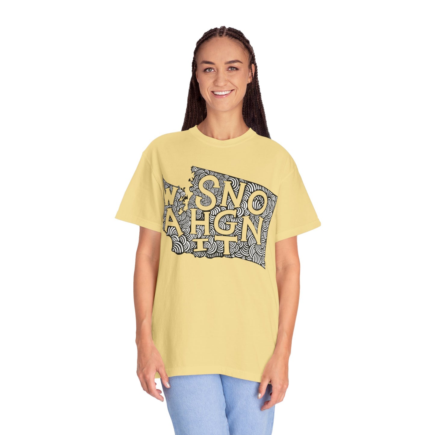 Washington "Woodcut Series" T-Shirt - 14 Colors in 7 Sizes Available!