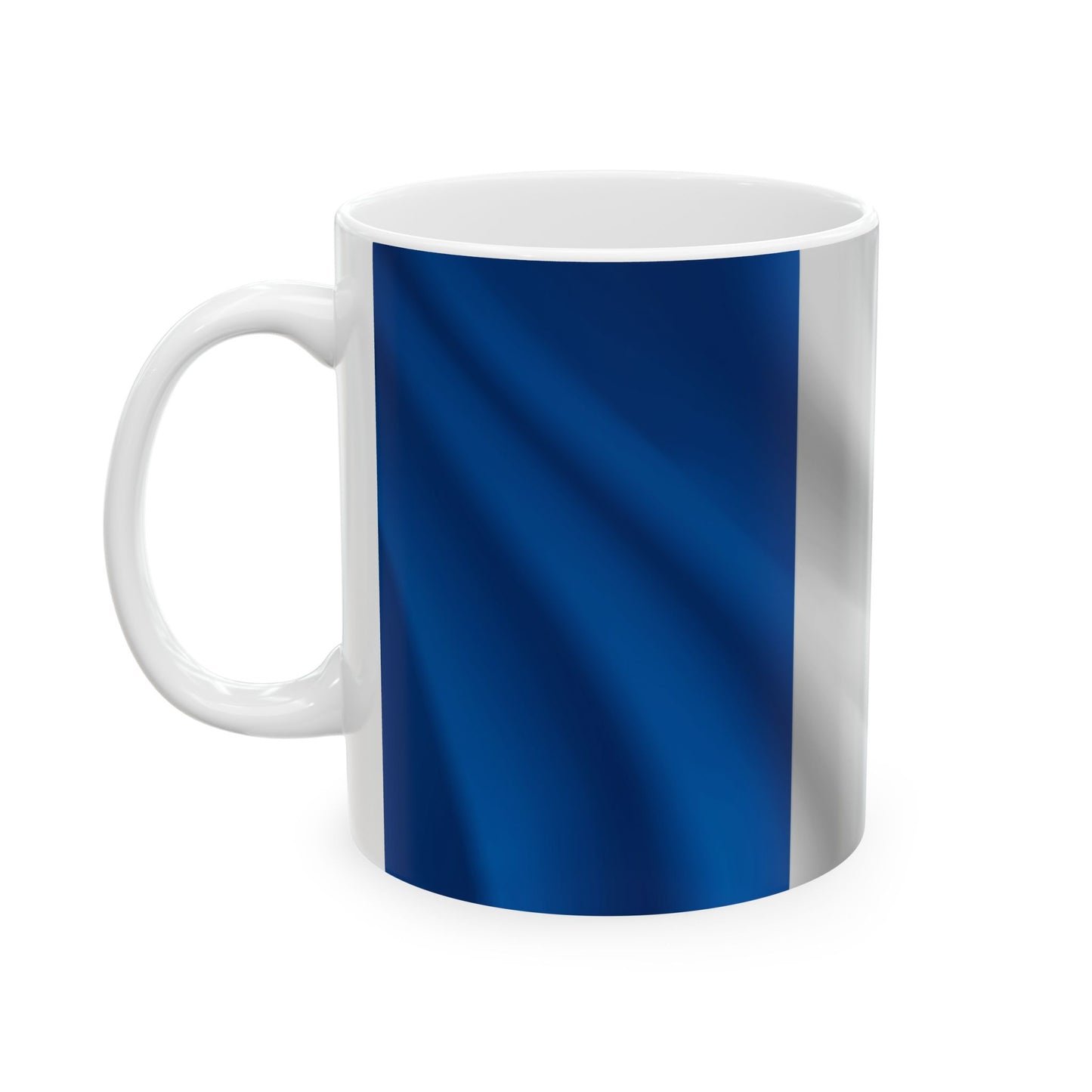 France Waving Flag Ceramic Mug - Available in 11oz & 15oz