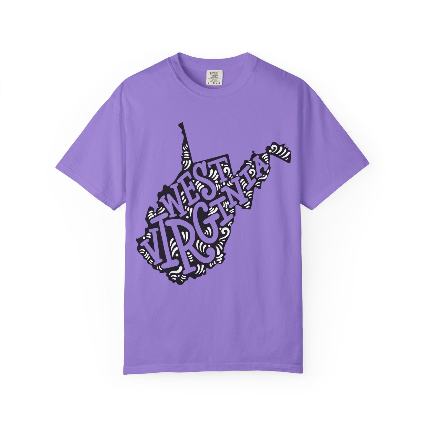 West Virginia "Woodcut Series" T-Shirt - 14 Colors in 7 Sizes Available!