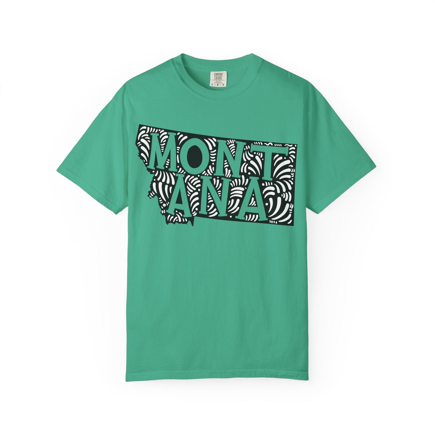 Montana "Woodcut Series" T-Shirt - 14 Colors in 7 Sizes Available!