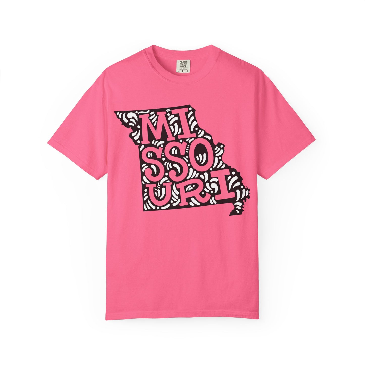 Missouri "Woodcut Series" T-Shirt - 14 Colors in 7 Sizes Available!