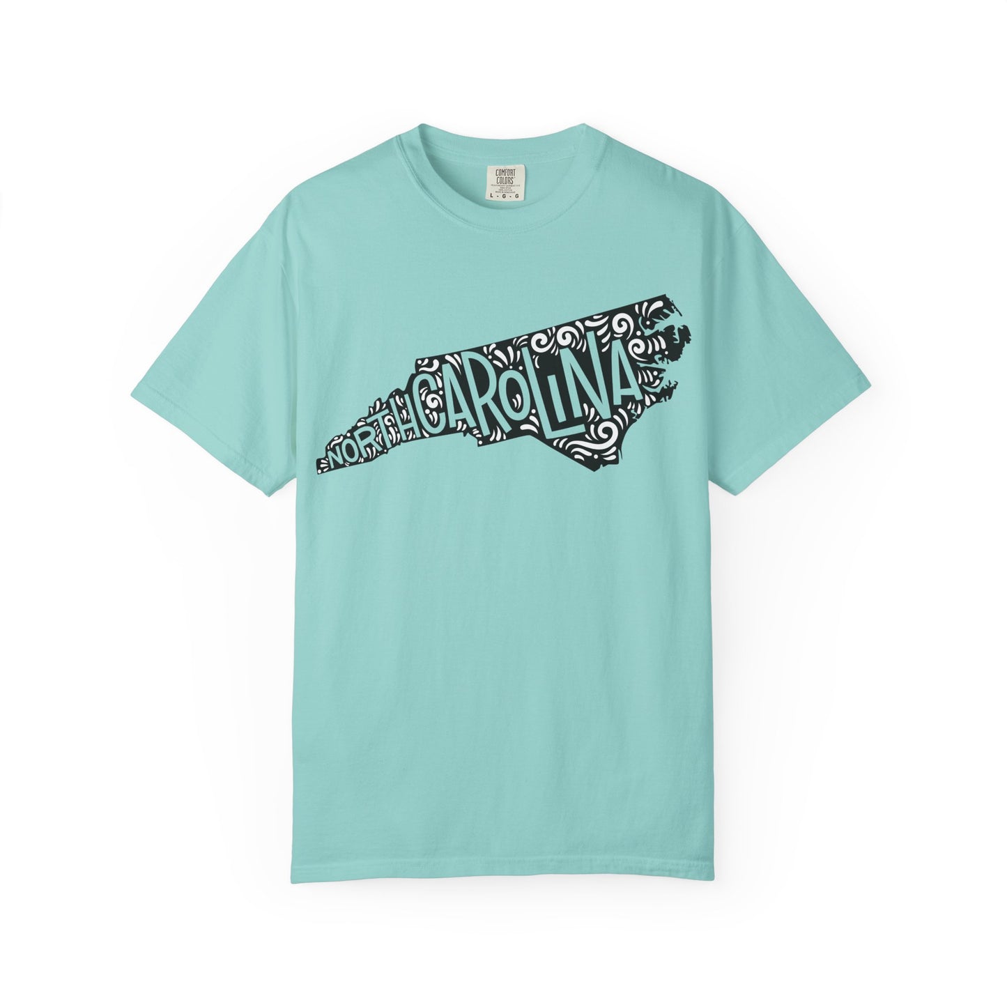 North Carolina "Woodcut Series" T-Shirt - 14 Colors in 7 Sizes Available!