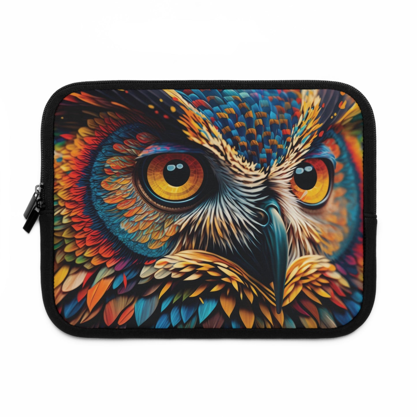 Colorful Owl Laptop Sleeve - Available in 5 Sizes!