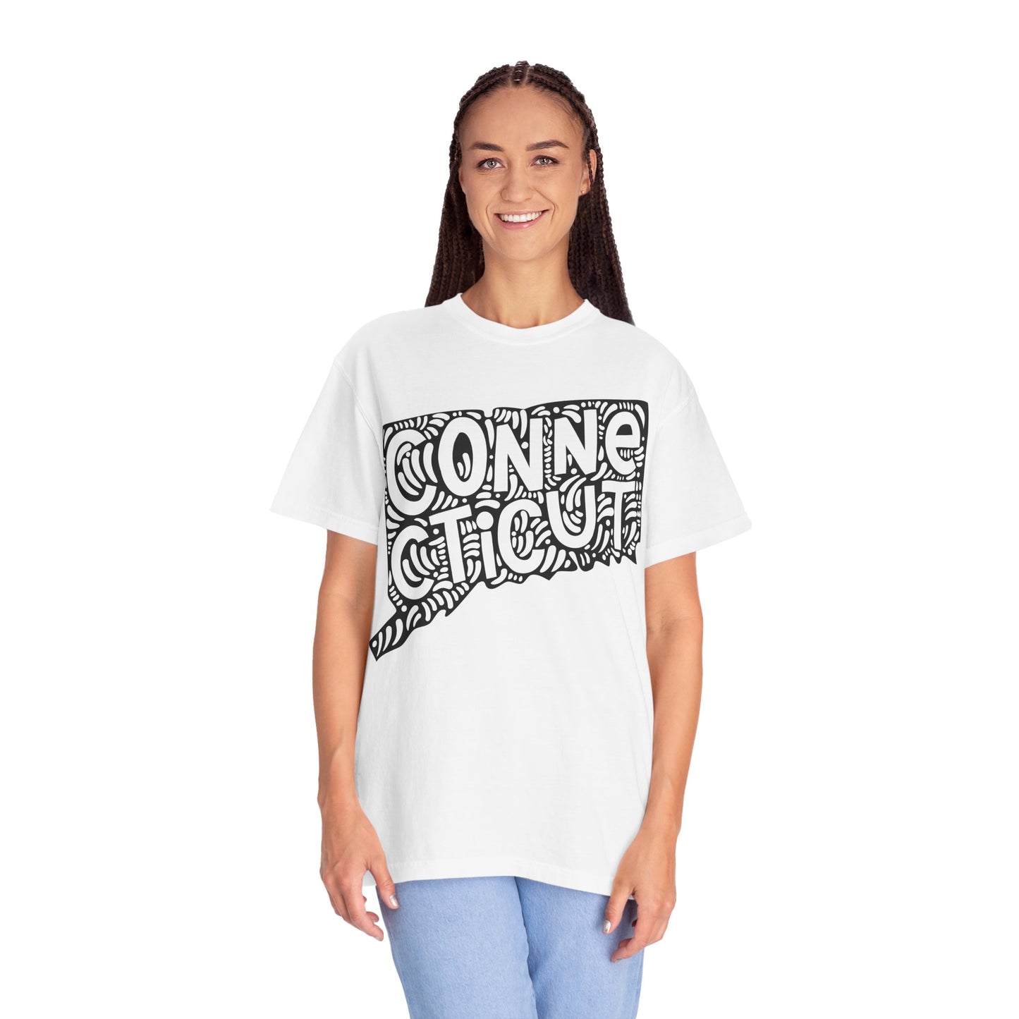 Connecticut "Woodcut Series" T-Shirt - 14 Colors in 7 Sizes Available!