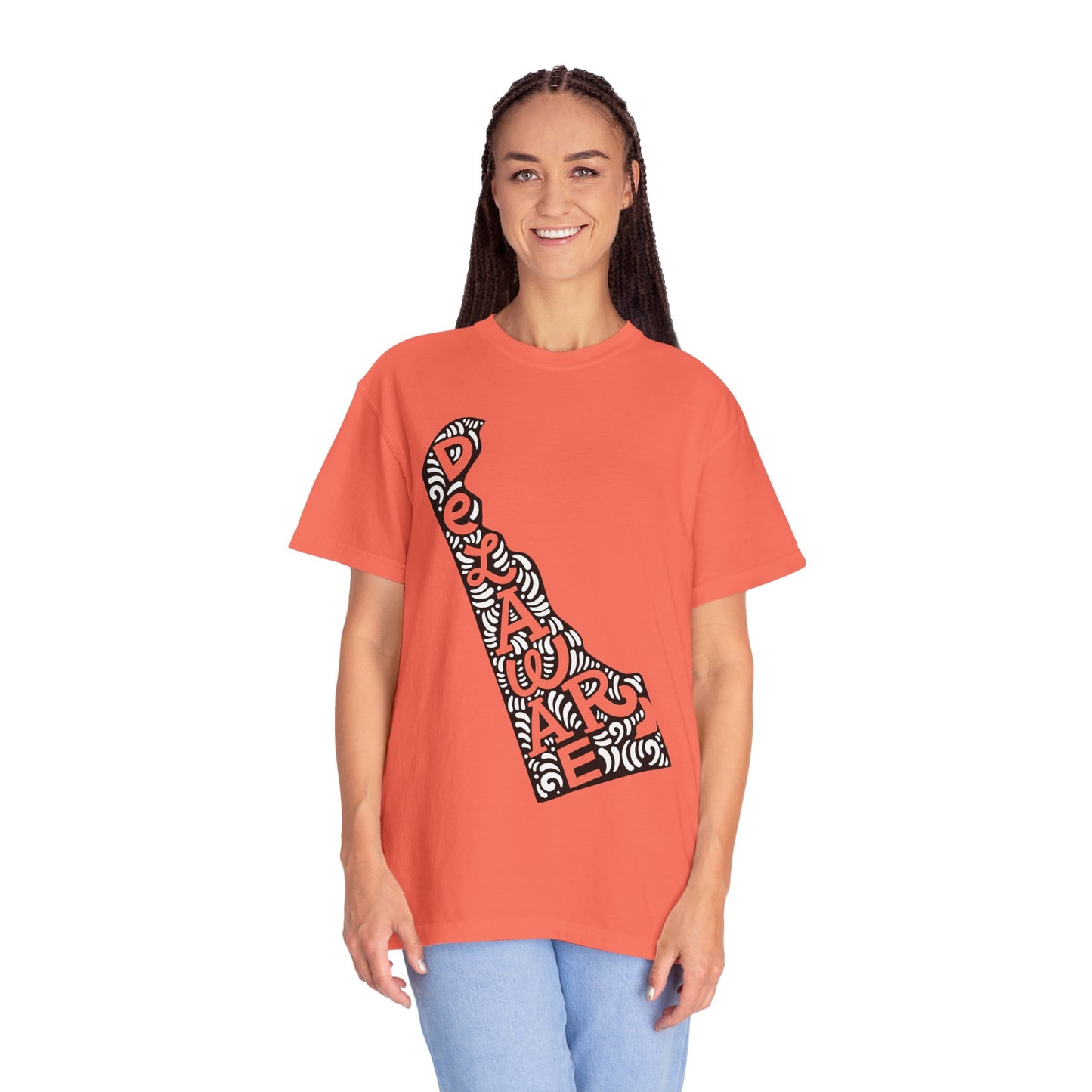 Delaware "Woodcut Series" T-Shirt - 14 Colors in 7 Sizes Available!