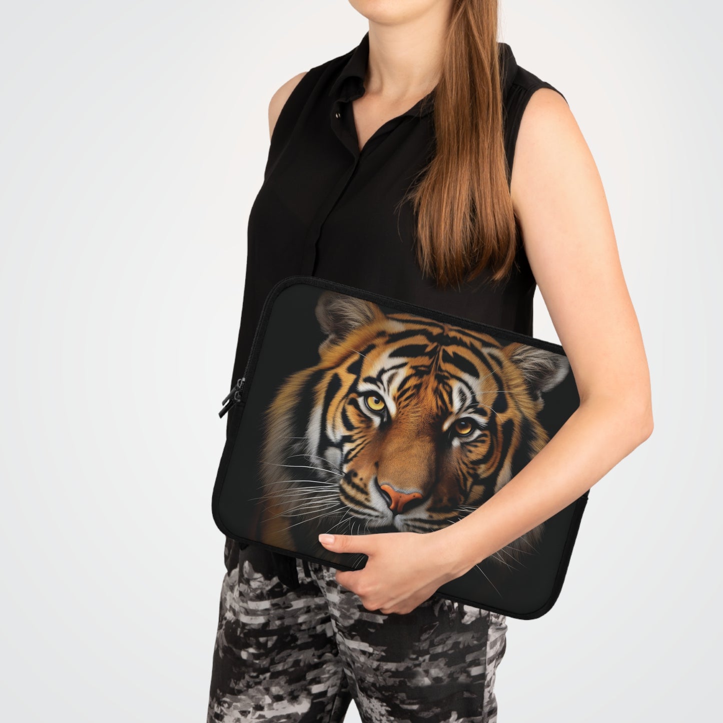 Tiger Stare Laptop Sleeve - Available in 5 Sizes!