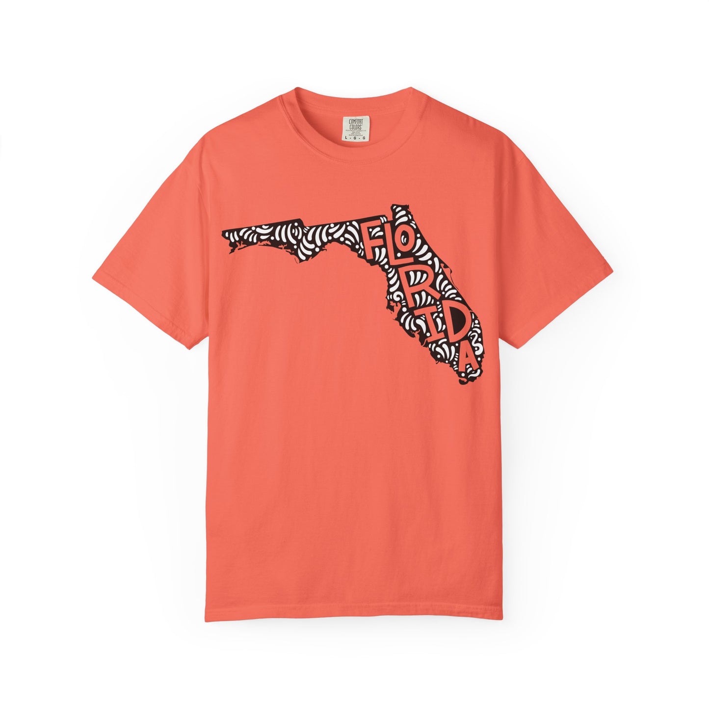 Florida "Woodcut Series" T-Shirt - 14 Colors in 7 Sizes Available!