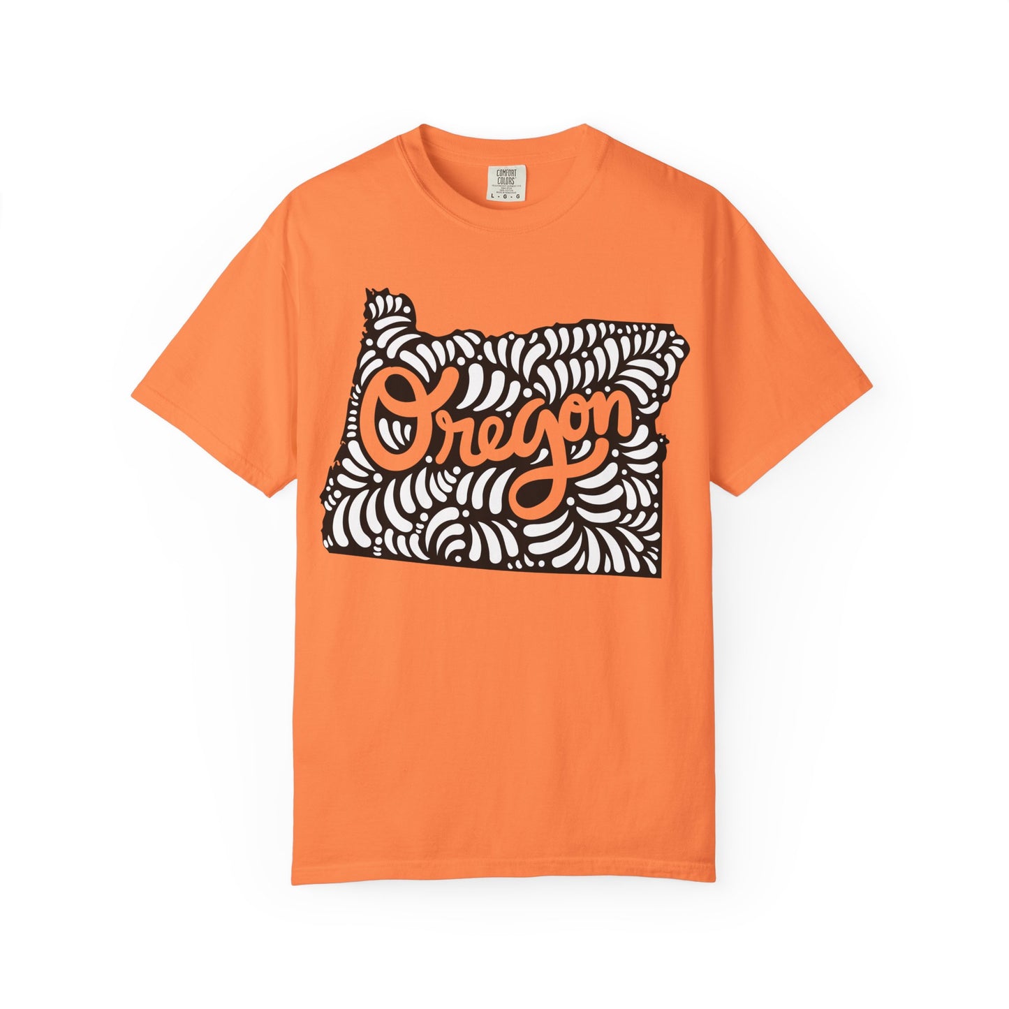 Oregon "Woodcut Series" T-Shirt - 14 Colors in 7 Sizes Available!