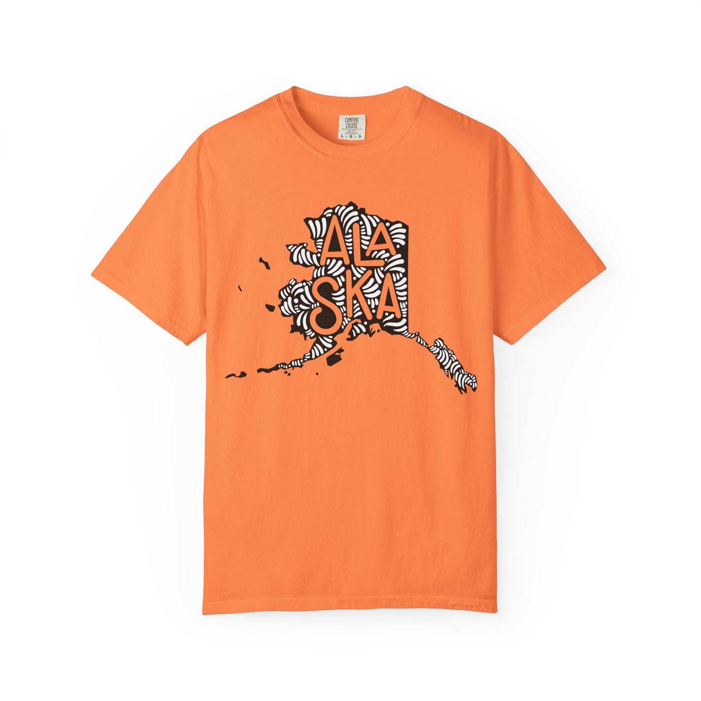 Alaska "Woodcut Series" T-Shirt - 14 Colors in 7 Sizes Available!