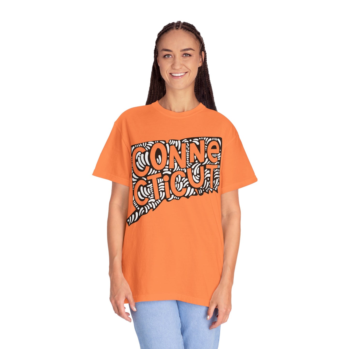 Connecticut "Woodcut Series" T-Shirt - 14 Colors in 7 Sizes Available!