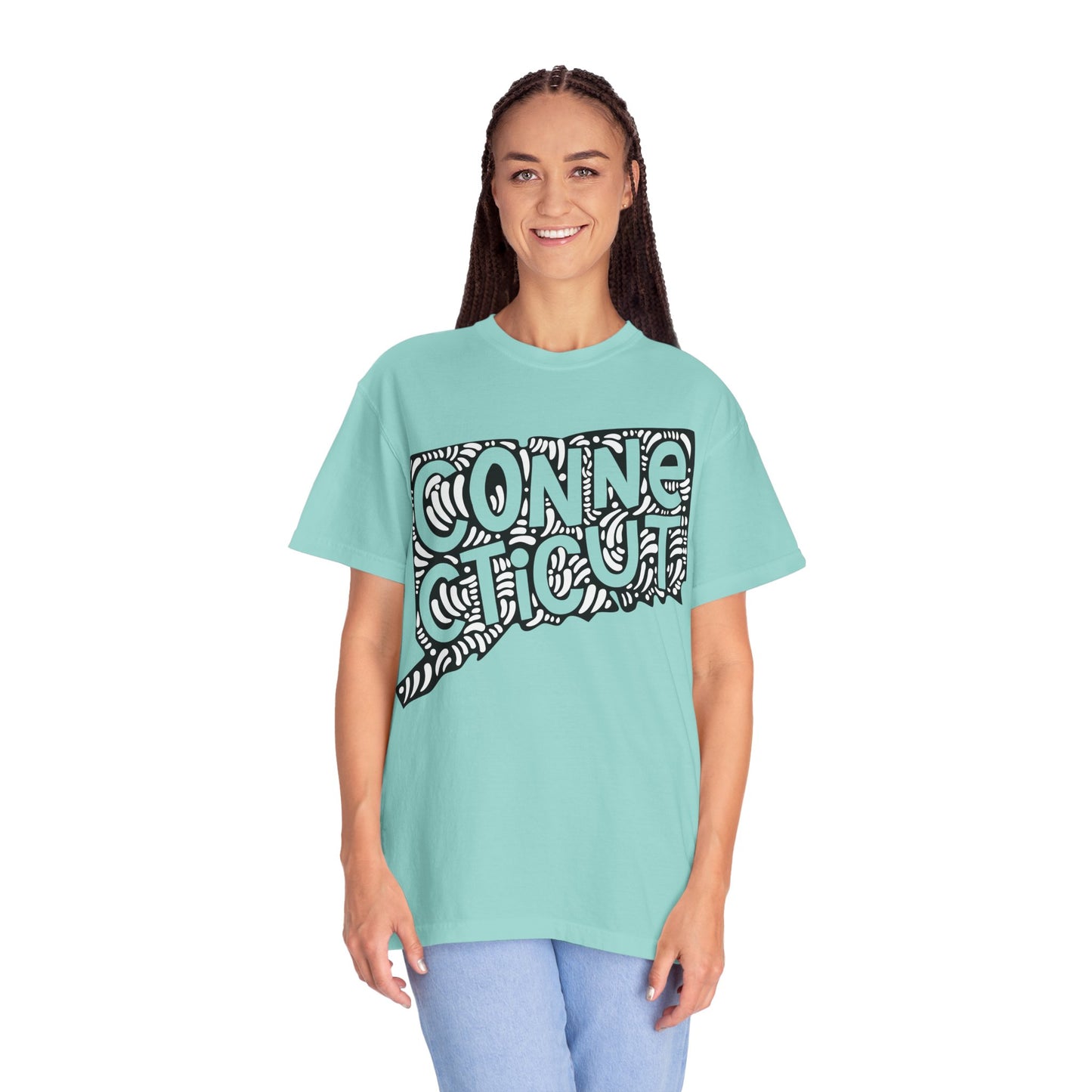 Connecticut "Woodcut Series" T-Shirt - 14 Colors in 7 Sizes Available!